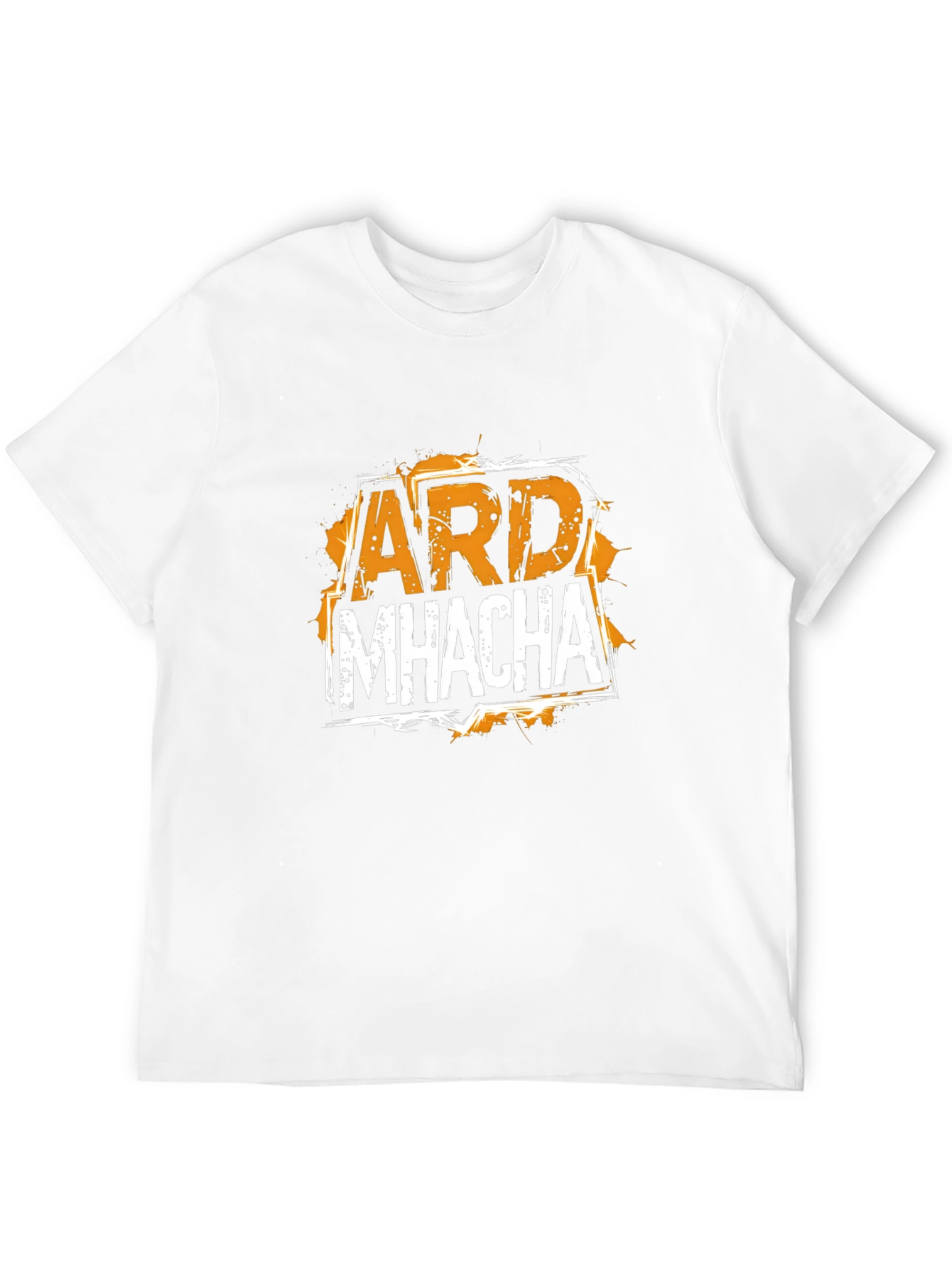 ARD MHACHA Graphic T-Shirt - Black Cotton Tee