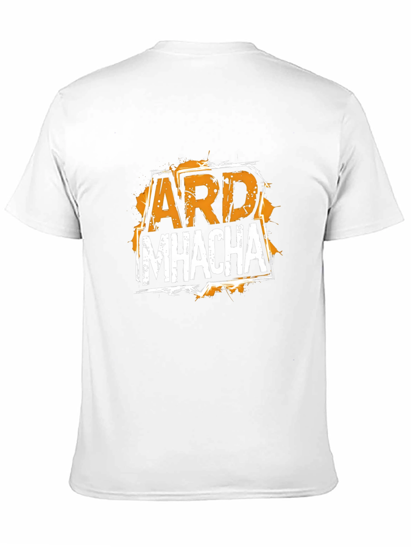 ARD MHACHA Graphic T-Shirt - Black Cotton Tee