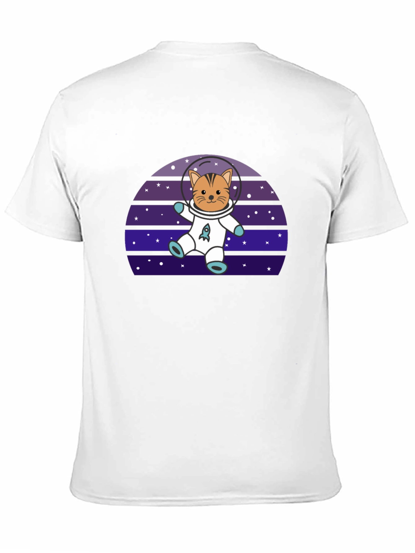 Astronaut Cat T-Shirt - Space Kitten Tee