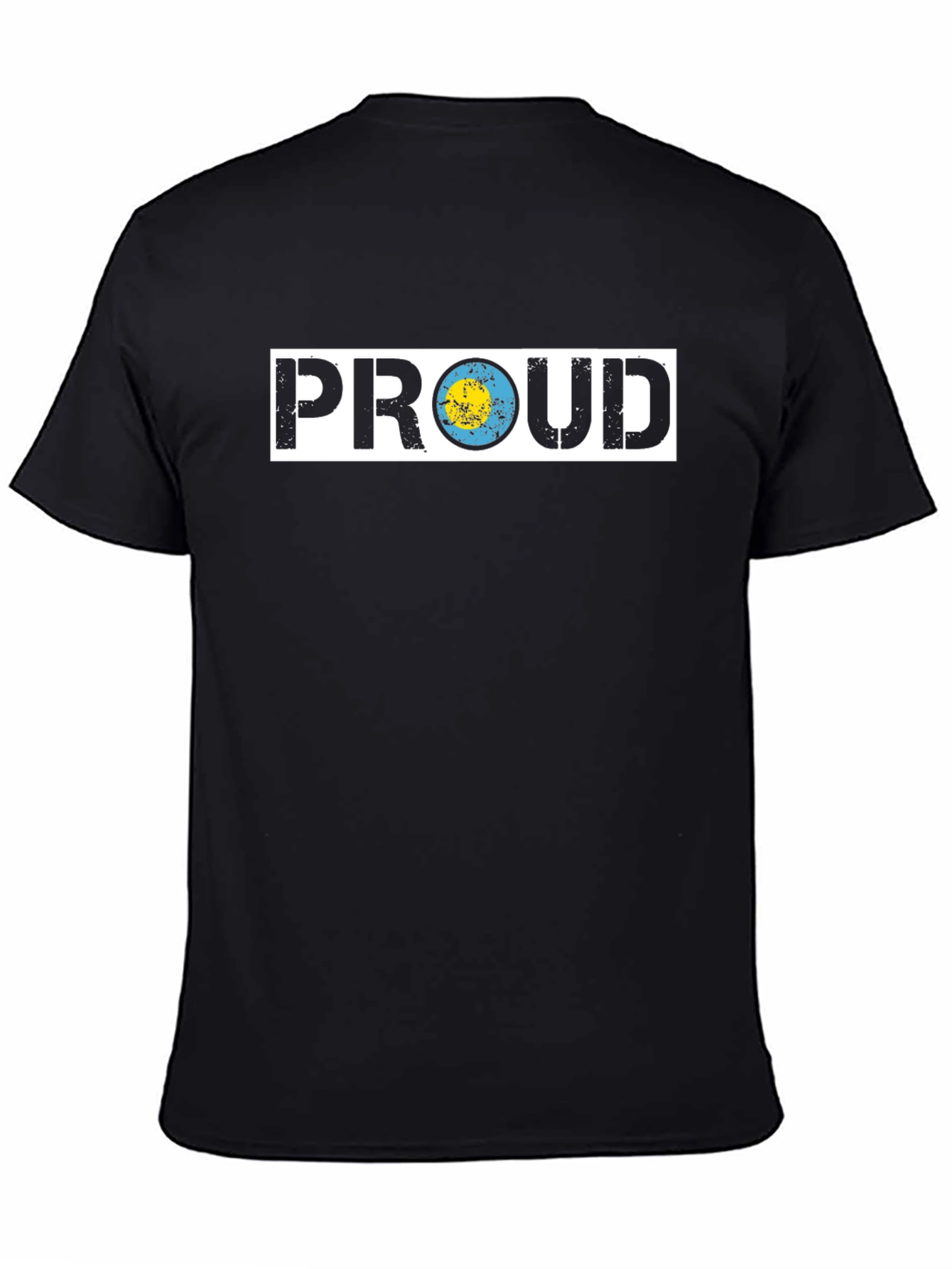 Palau Flag Proud T-Shirt - Black