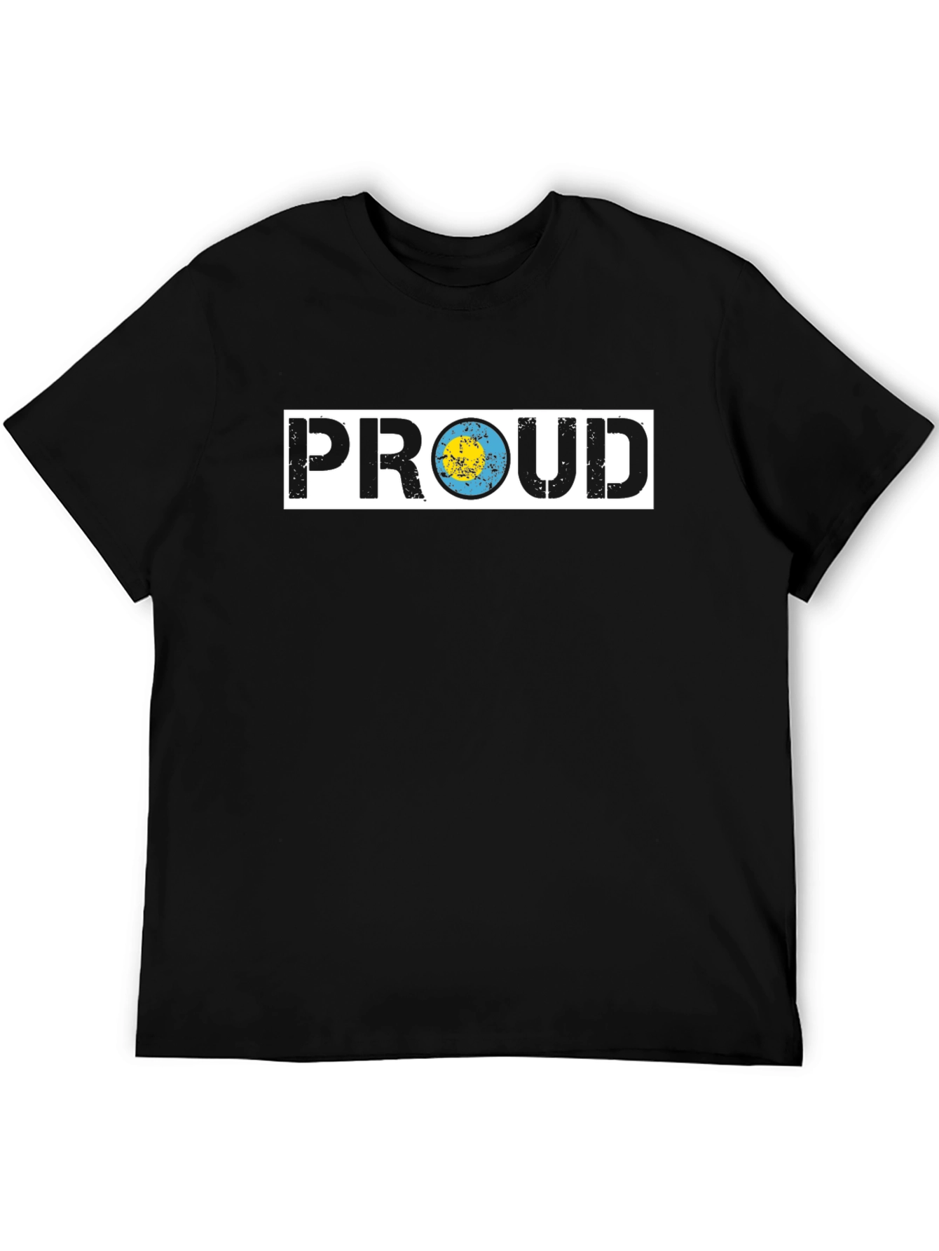 Palau Flag Proud T-Shirt - Black