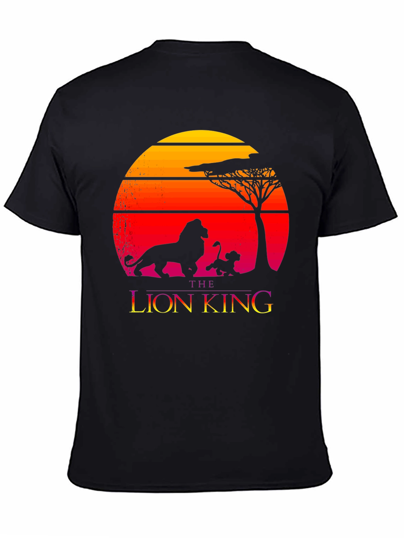 The Lion King Graphic Tee - Sunset Silhouette