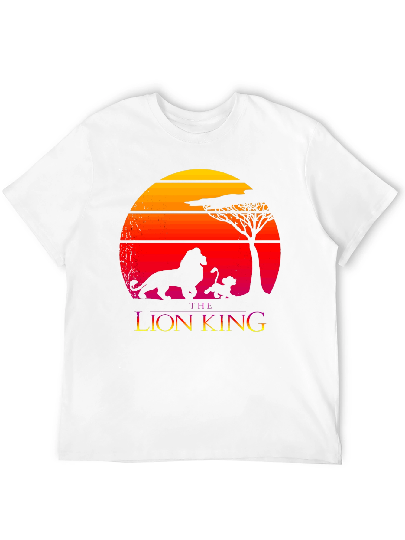 The Lion King Graphic Tee - Sunset Silhouette