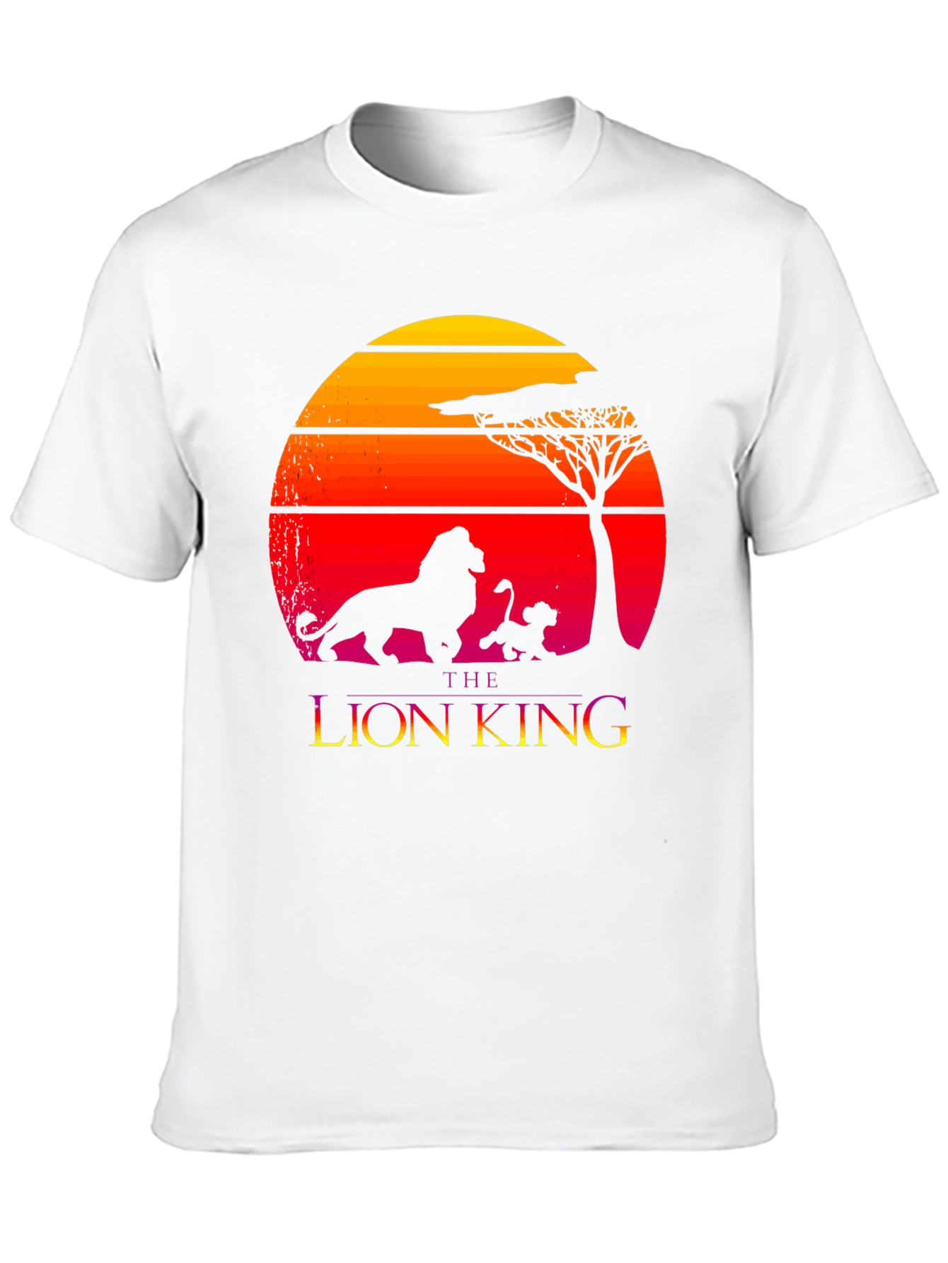 The Lion King Graphic Tee - Sunset Silhouette