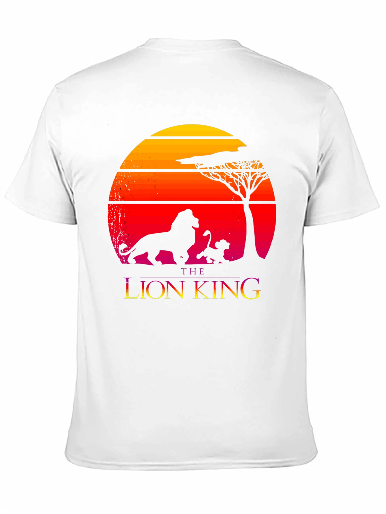 The Lion King Graphic Tee - Sunset Silhouette