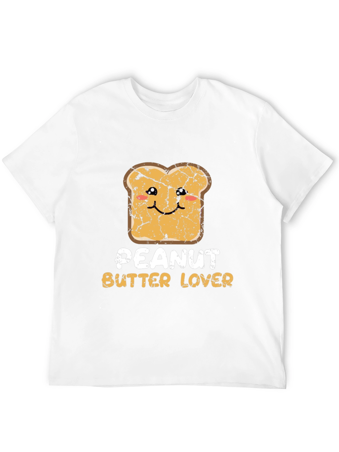 Peanut Butter Lover Graphic Tee - Black Cotton