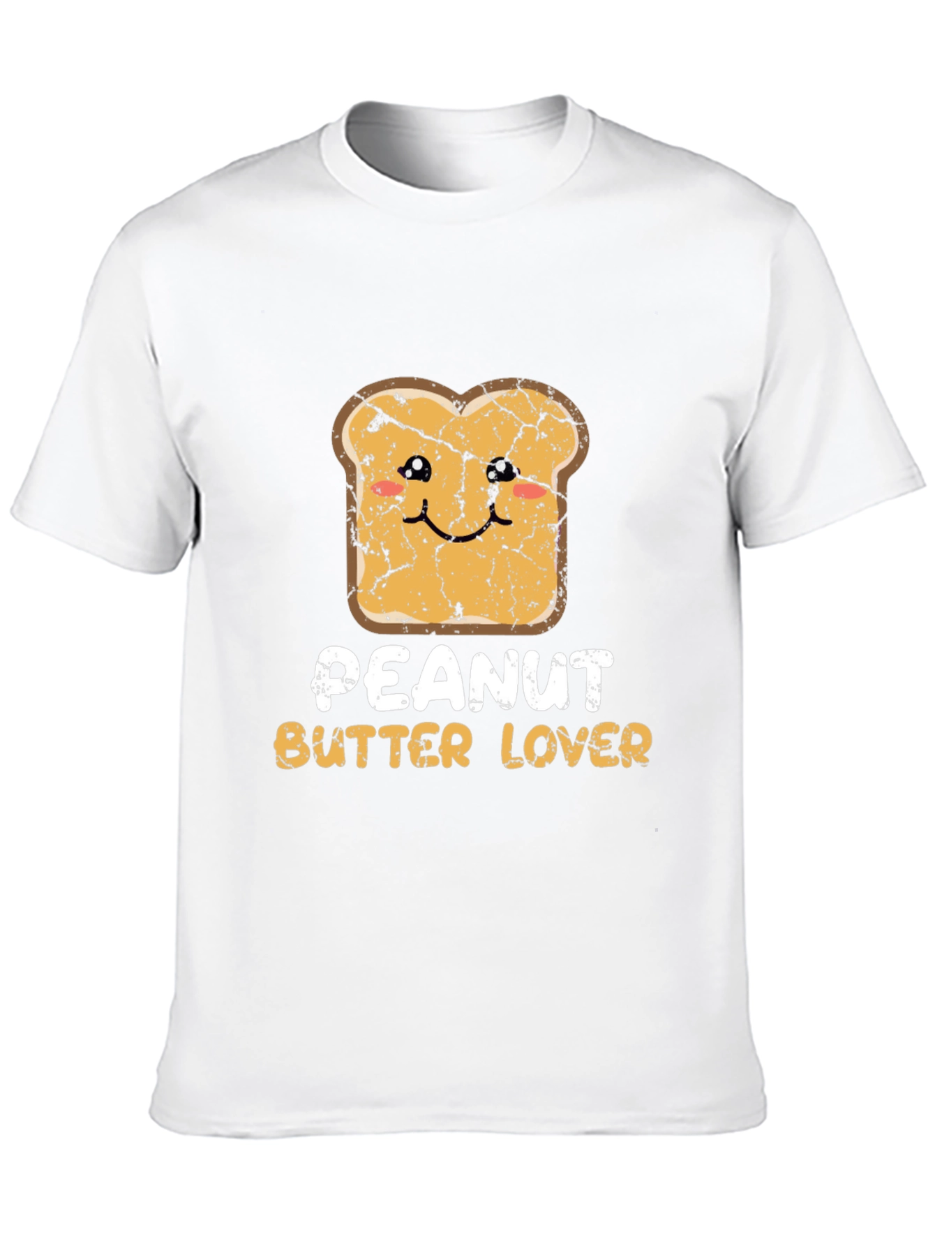 Peanut Butter Lover Graphic Tee - Black Cotton