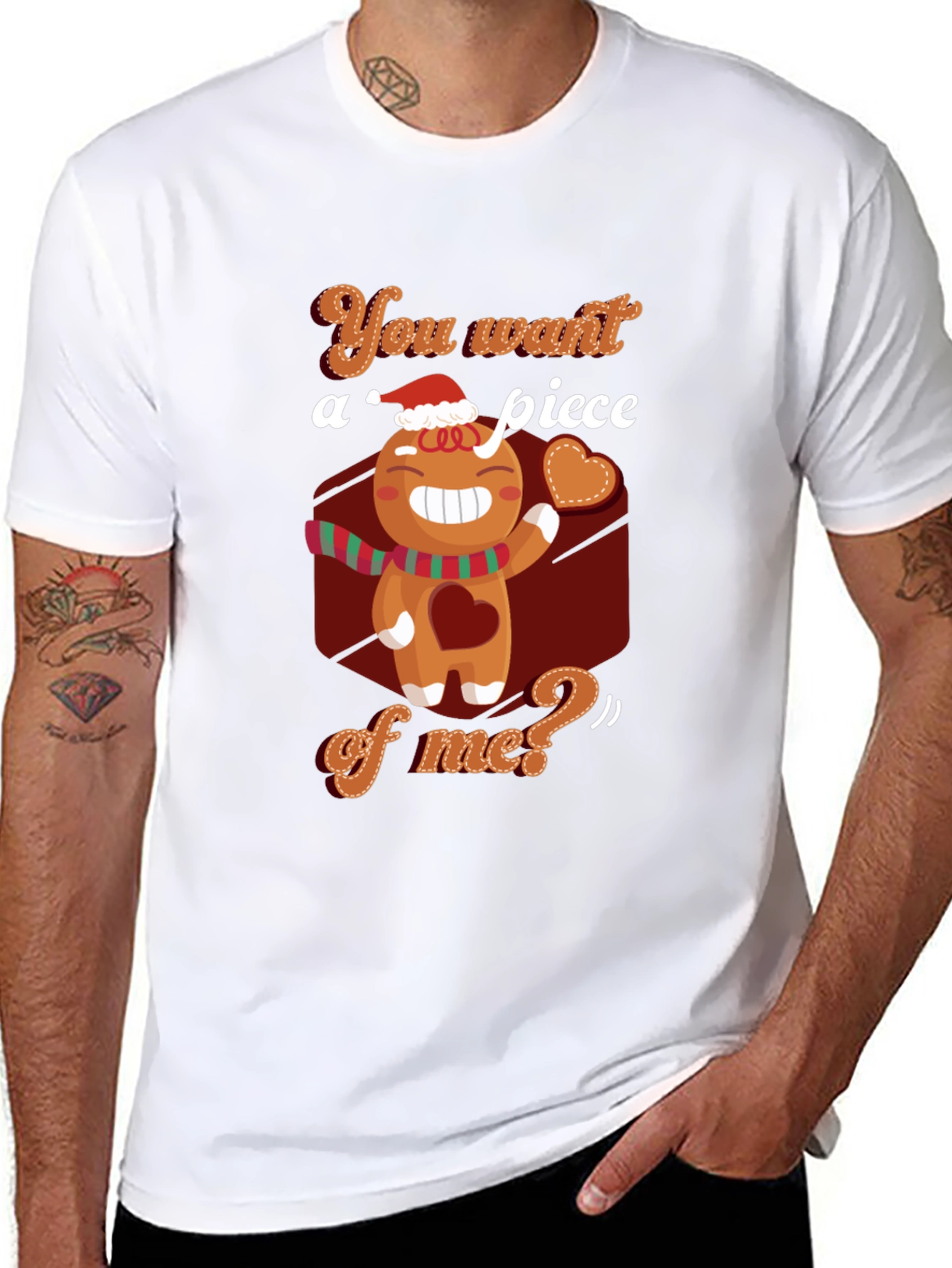 Gingerbread Man Christmas T-Shirt