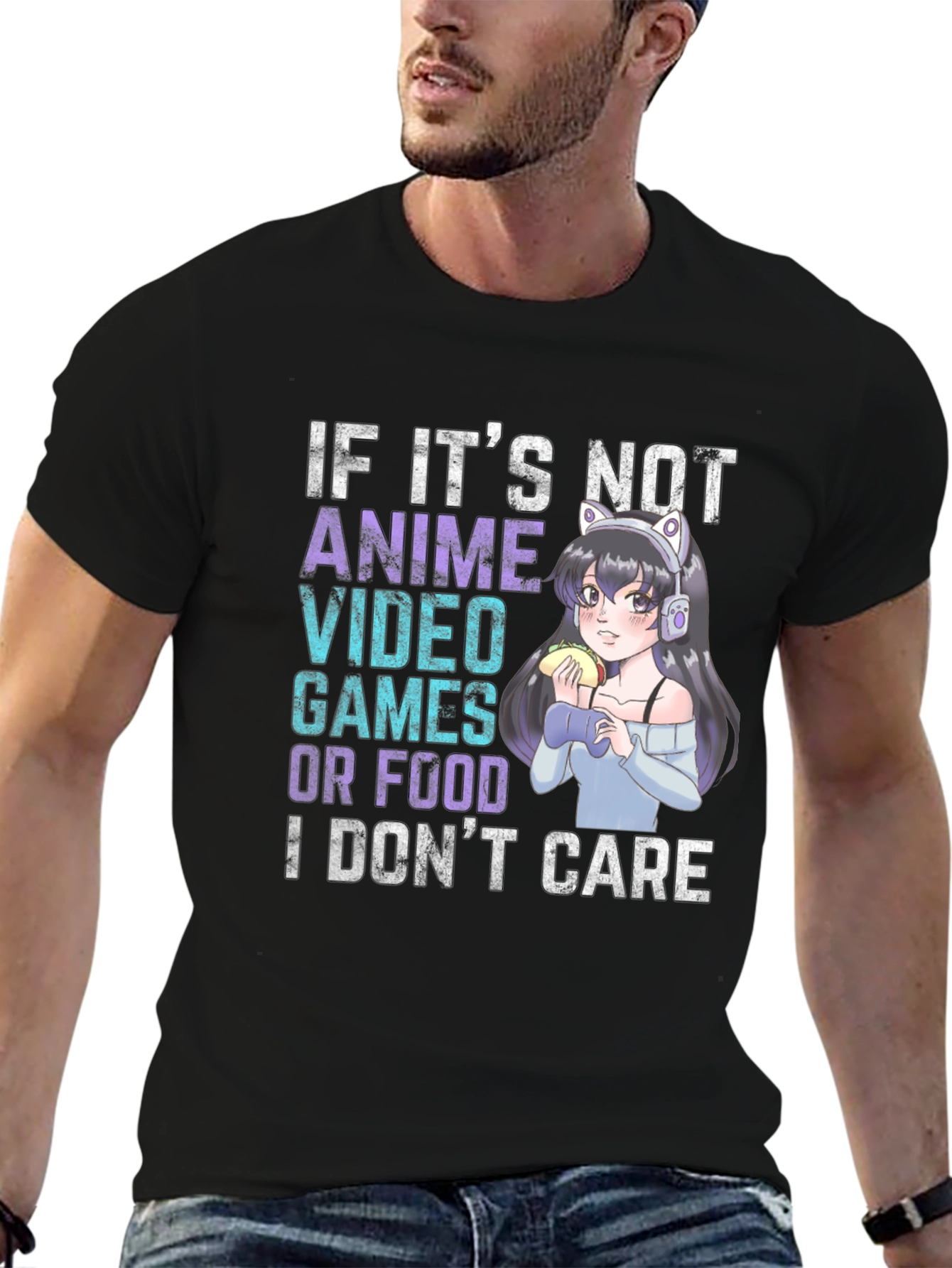 Anime Video Game Food T-Shirt