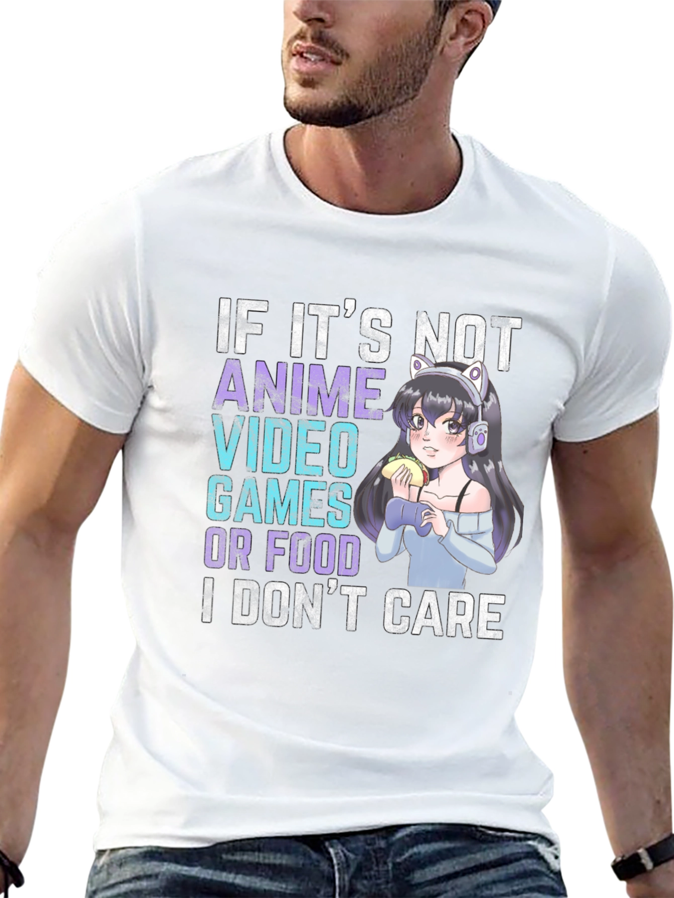 Anime Video Game Food T-Shirt