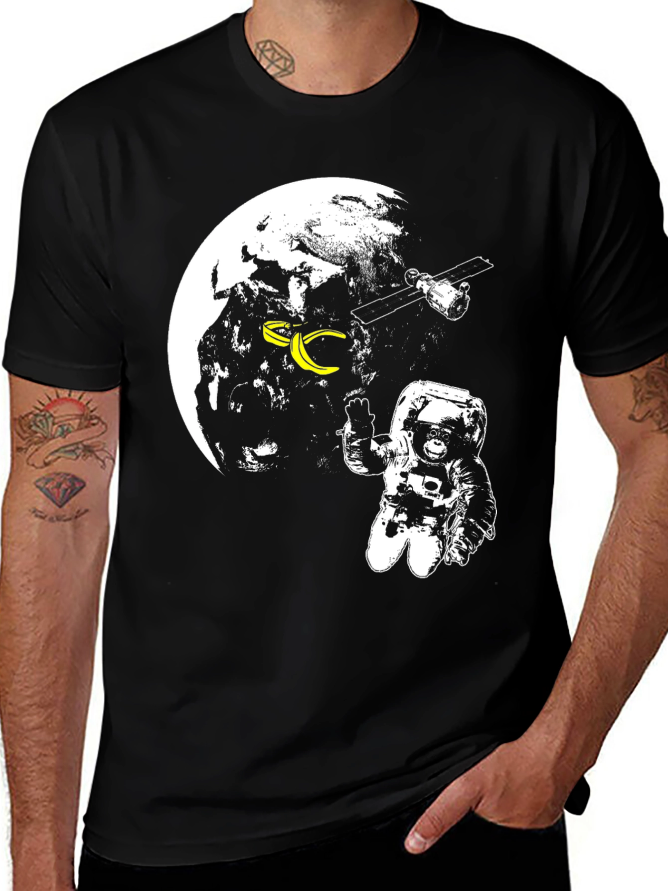 Astronaut Graphic T-Shirt - Space Adventure Tee