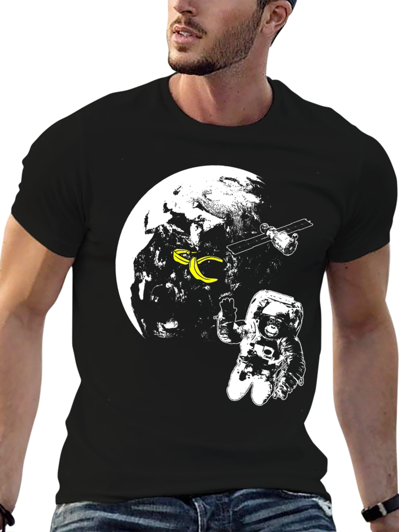 Astronaut Graphic T-Shirt - Space Adventure Tee