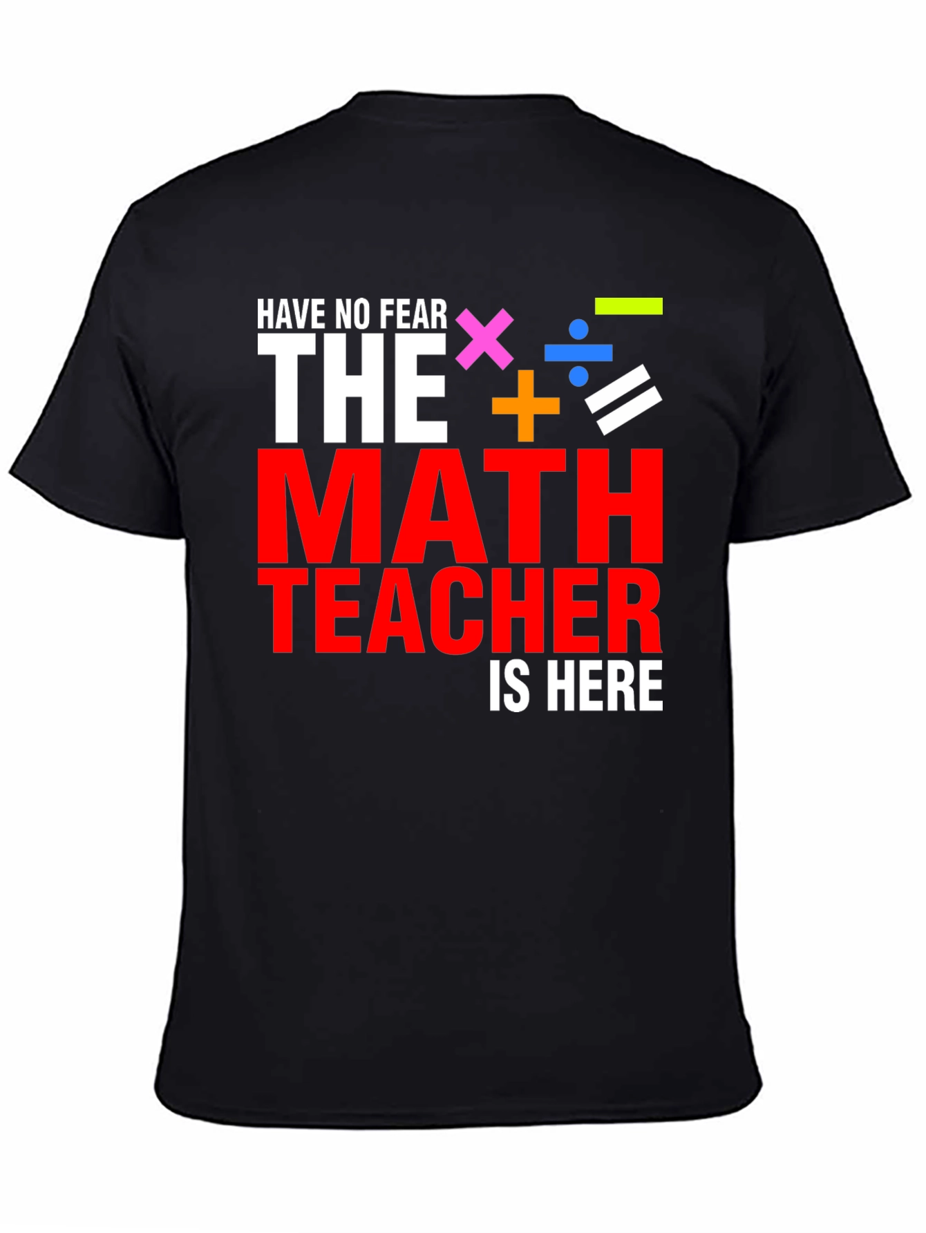 Math Teacher Graphic Tee Shirt