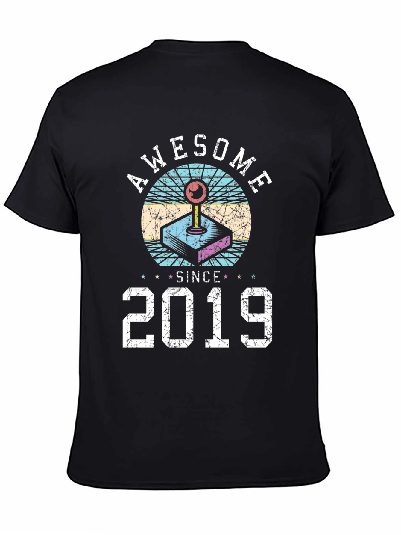 Awesome Since 2019 Retro Gamer T-Shirt
