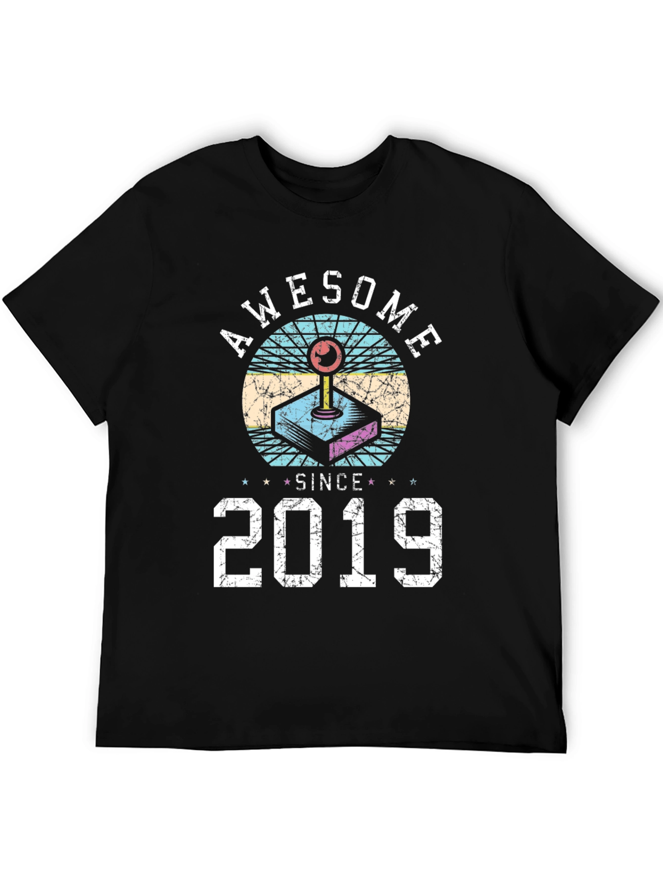 Awesome Since 2019 Retro Gamer T-Shirt