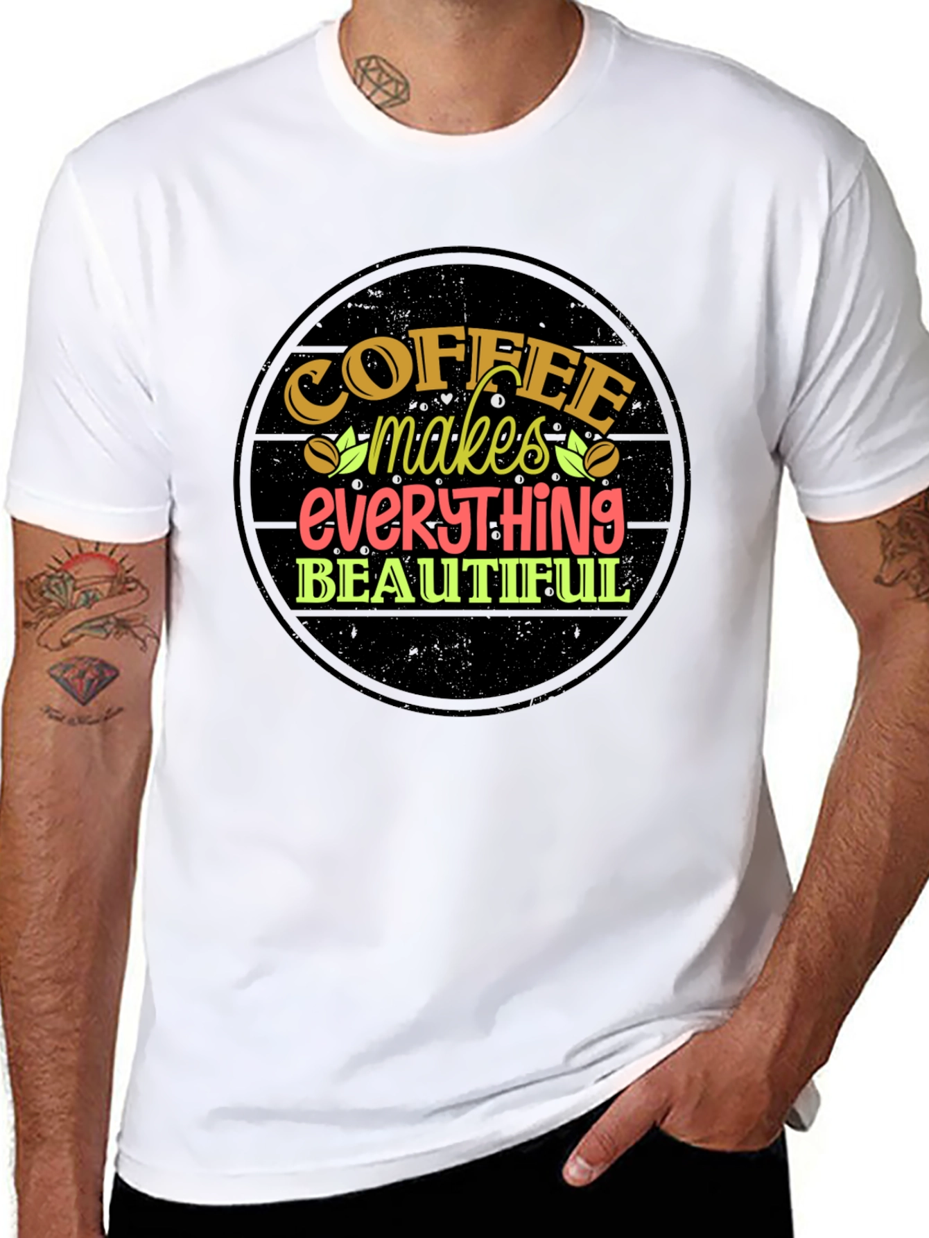 Coffee Makes Everything Beautiful T-Shirt
