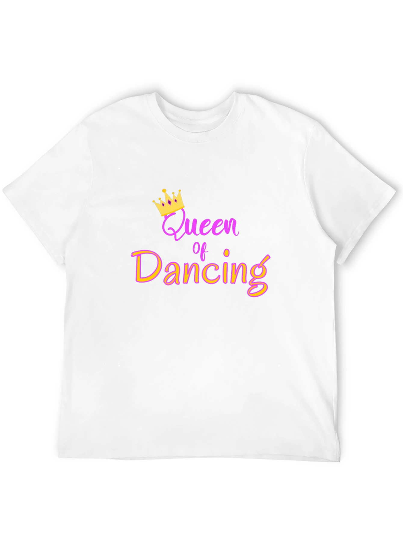 Queen of Dancing Graphic Tee - Black