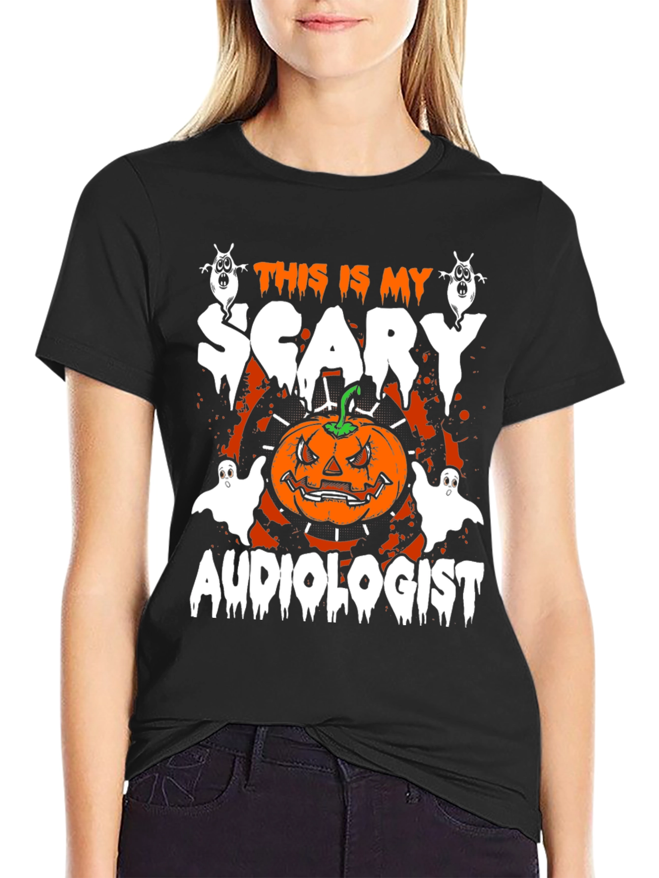 Scary Audiologist Halloween T-Shirt