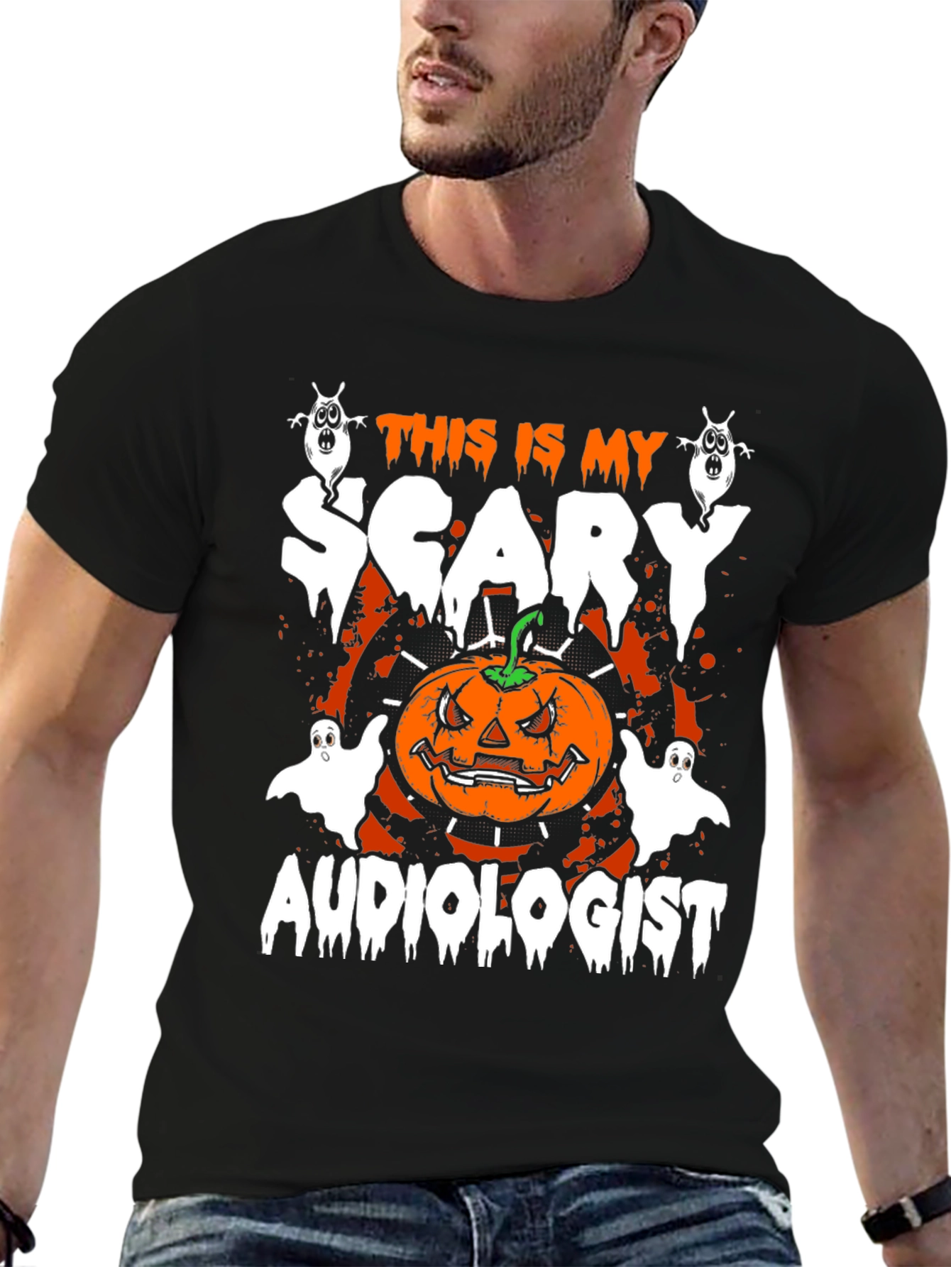 Scary Audiologist Halloween T-Shirt