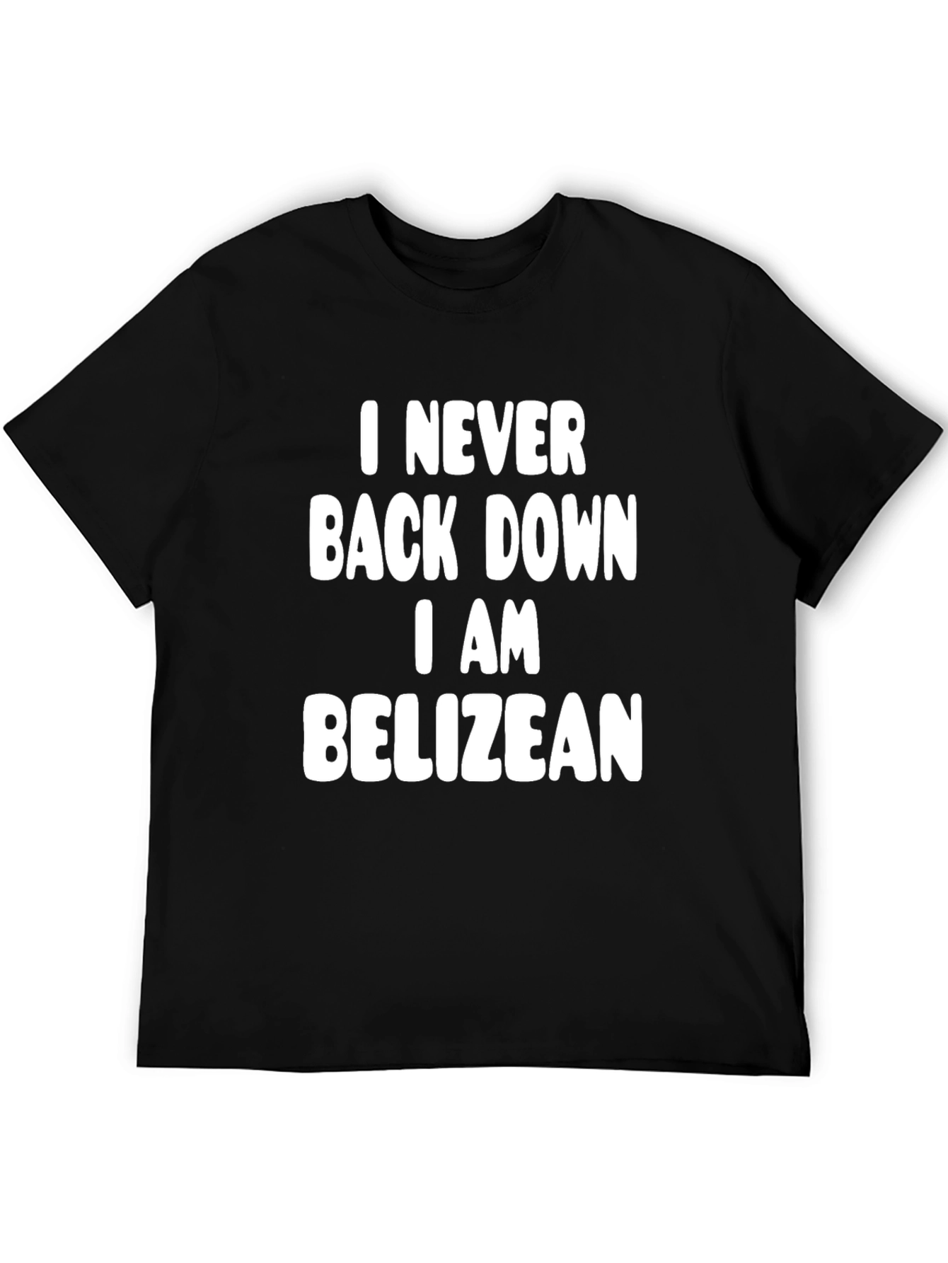Belizean Pride Black Graphic Tee