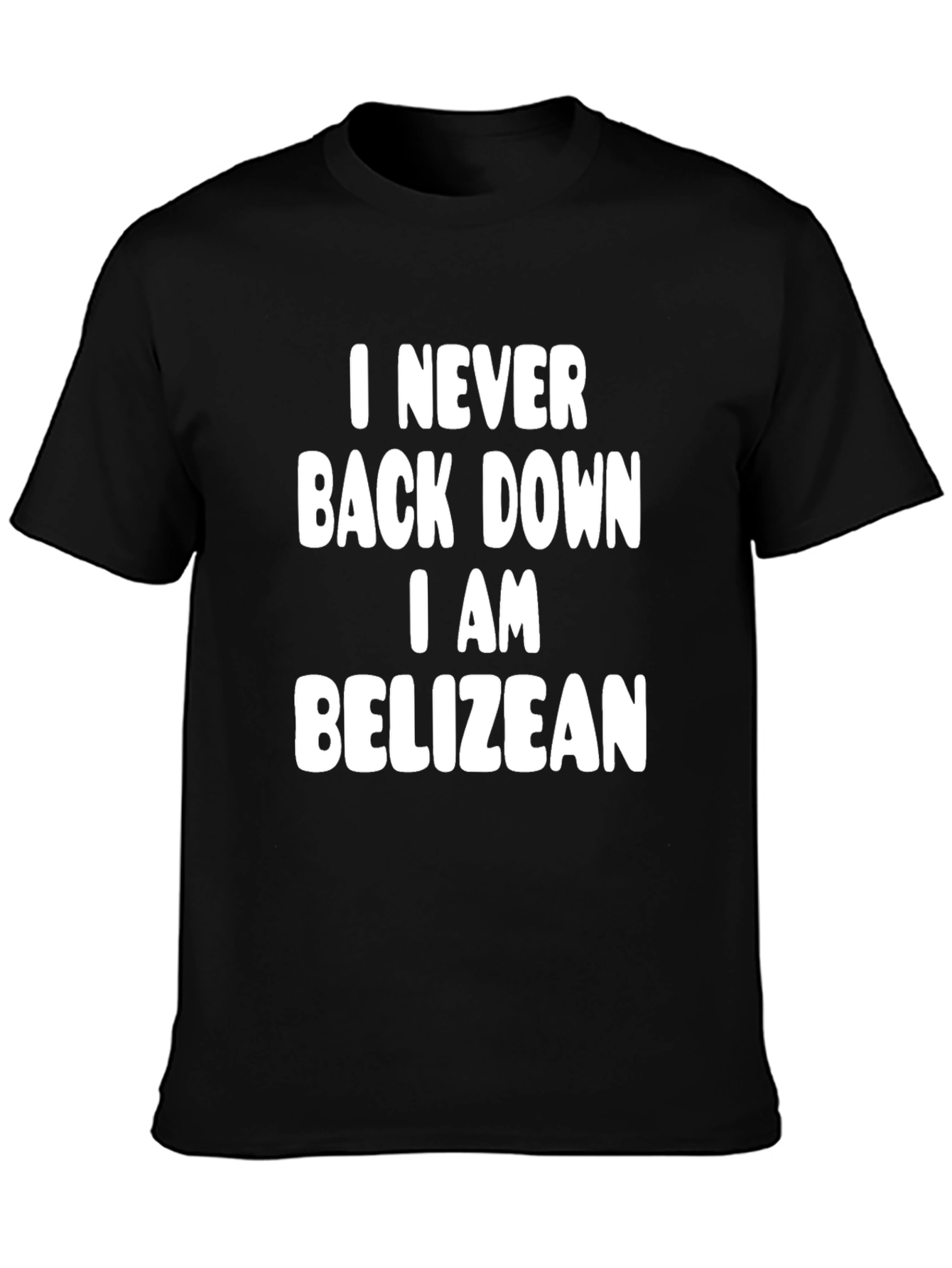 Belizean Pride Black Graphic Tee