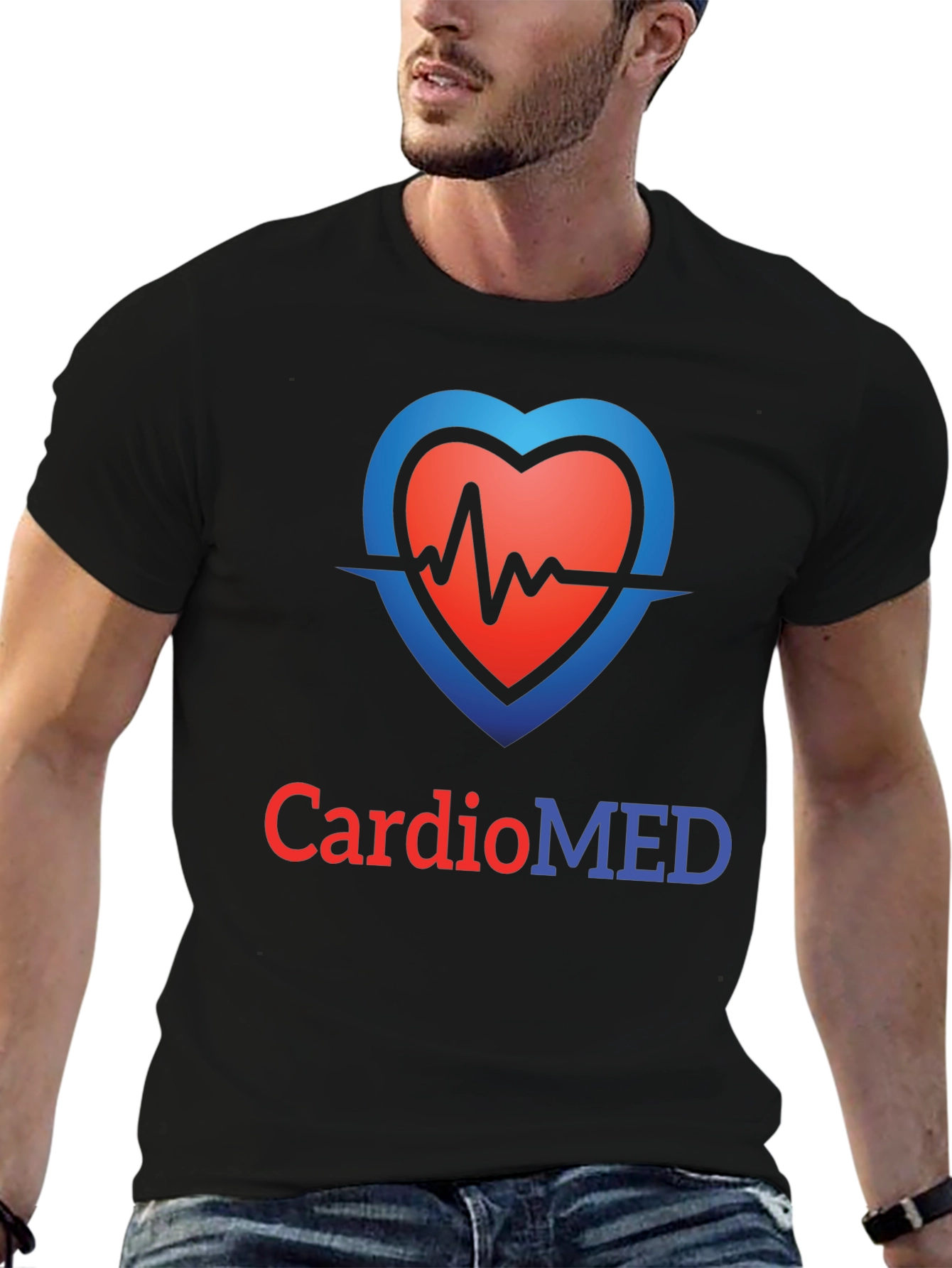 CardioMED Heartbeat Graphic T-Shirt