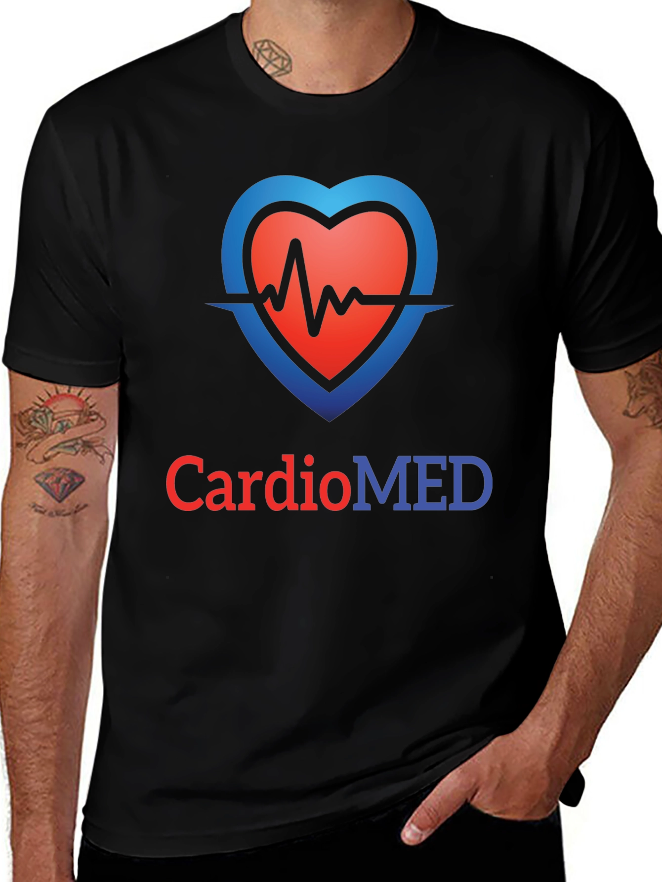 CardioMED Heartbeat Graphic T-Shirt