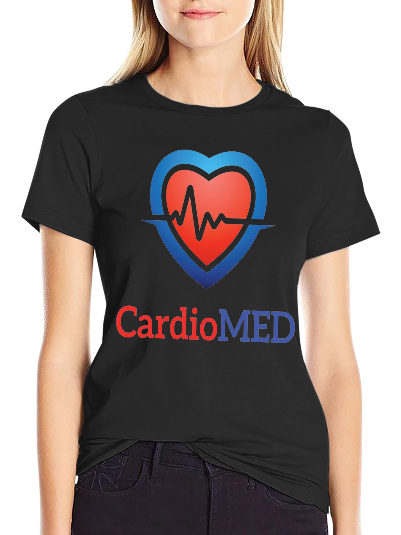 CardioMED Heartbeat Graphic T-Shirt