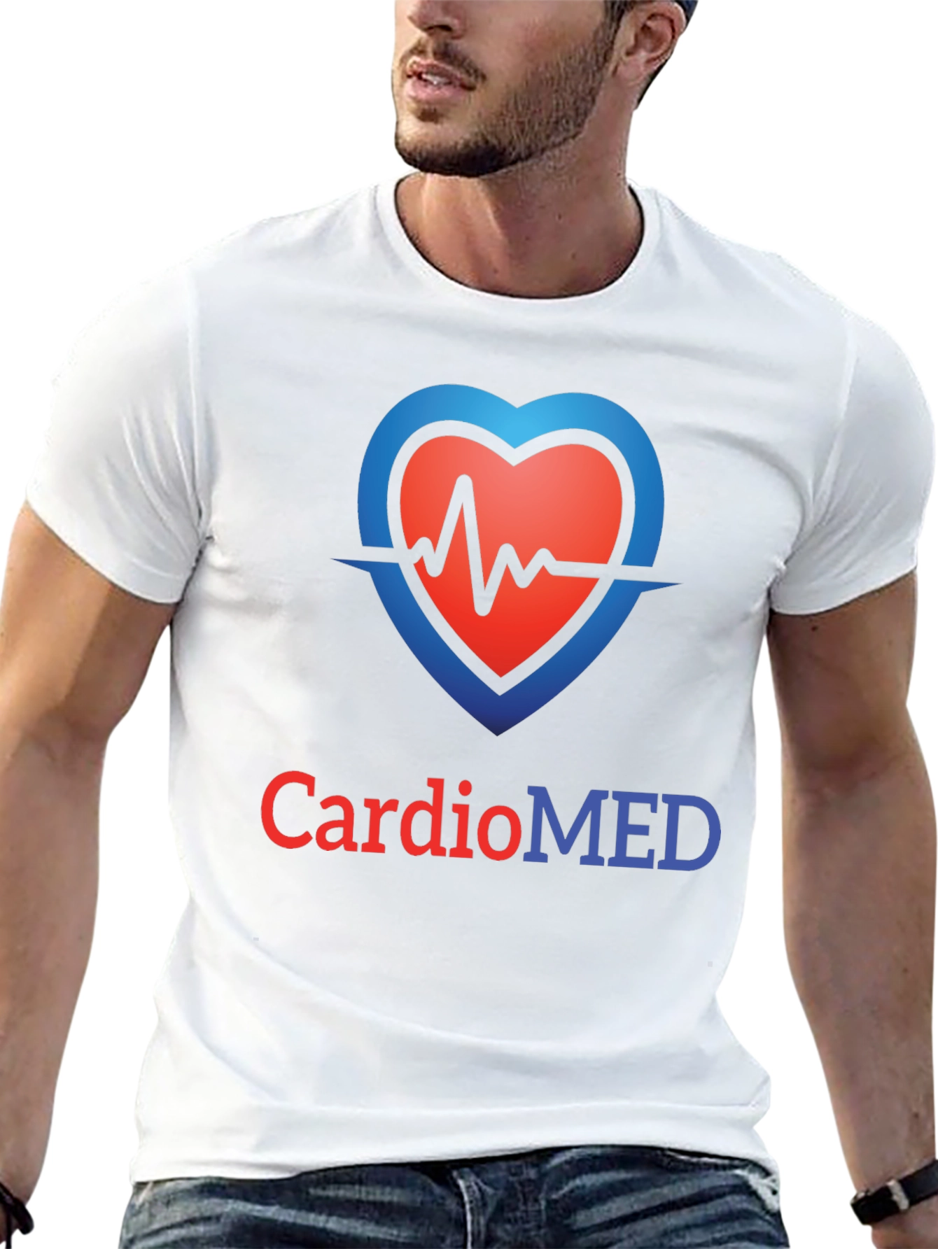 CardioMED Heartbeat Graphic T-Shirt