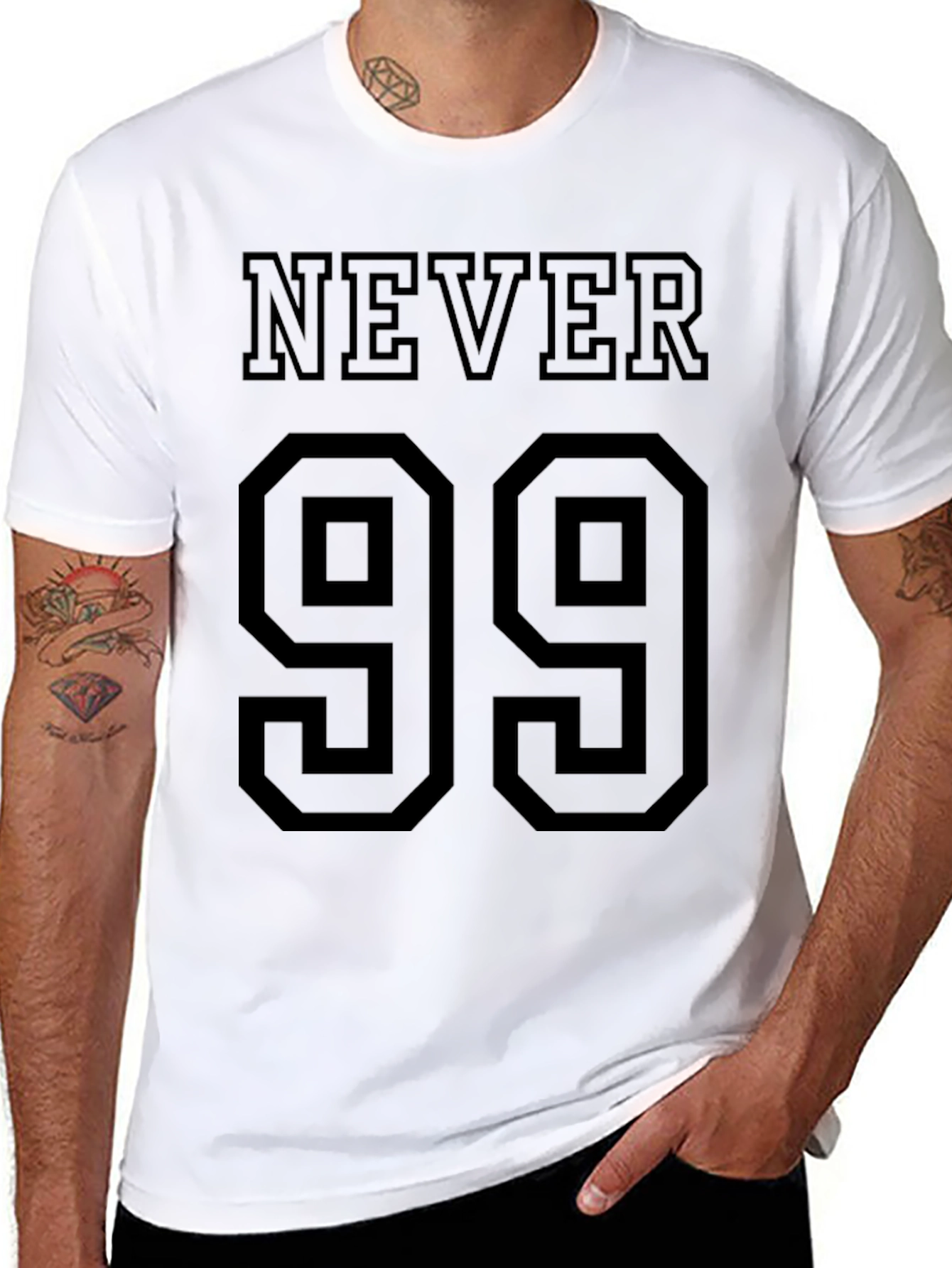NEVER 99 Graphic T-Shirt