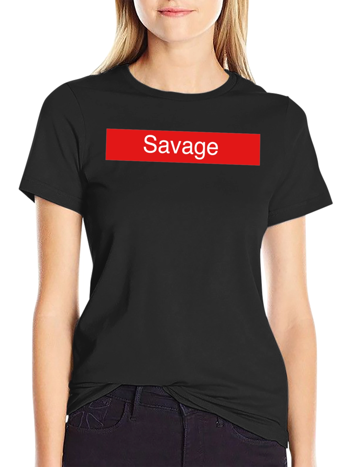 Savage Graphic Tee - Supreme Inspired Design