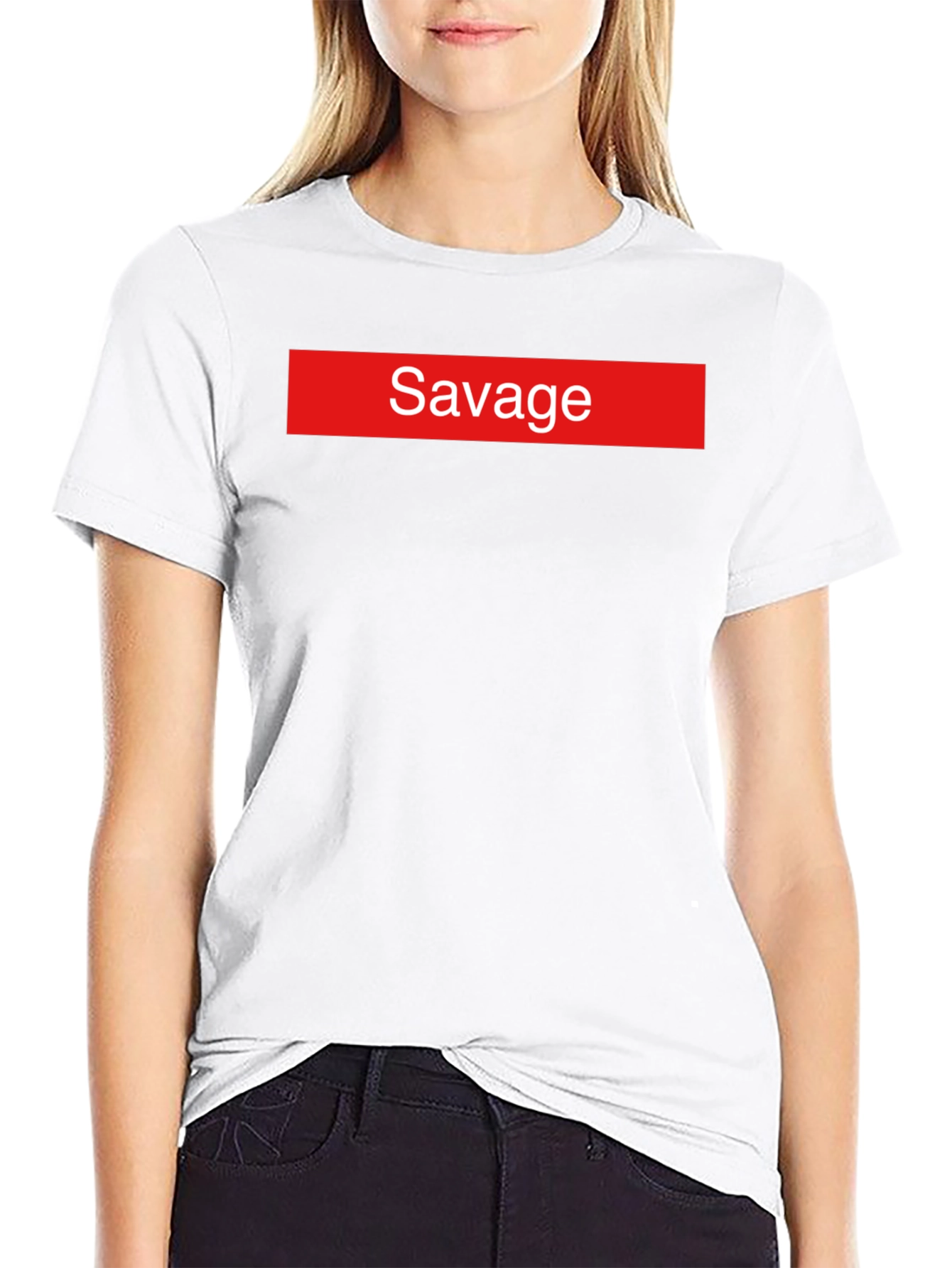 Savage Graphic Tee - Supreme Inspired Design