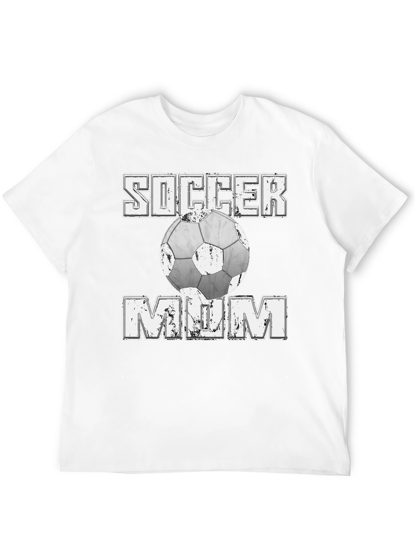 Soccer Mom Graphic T-Shirt - Black