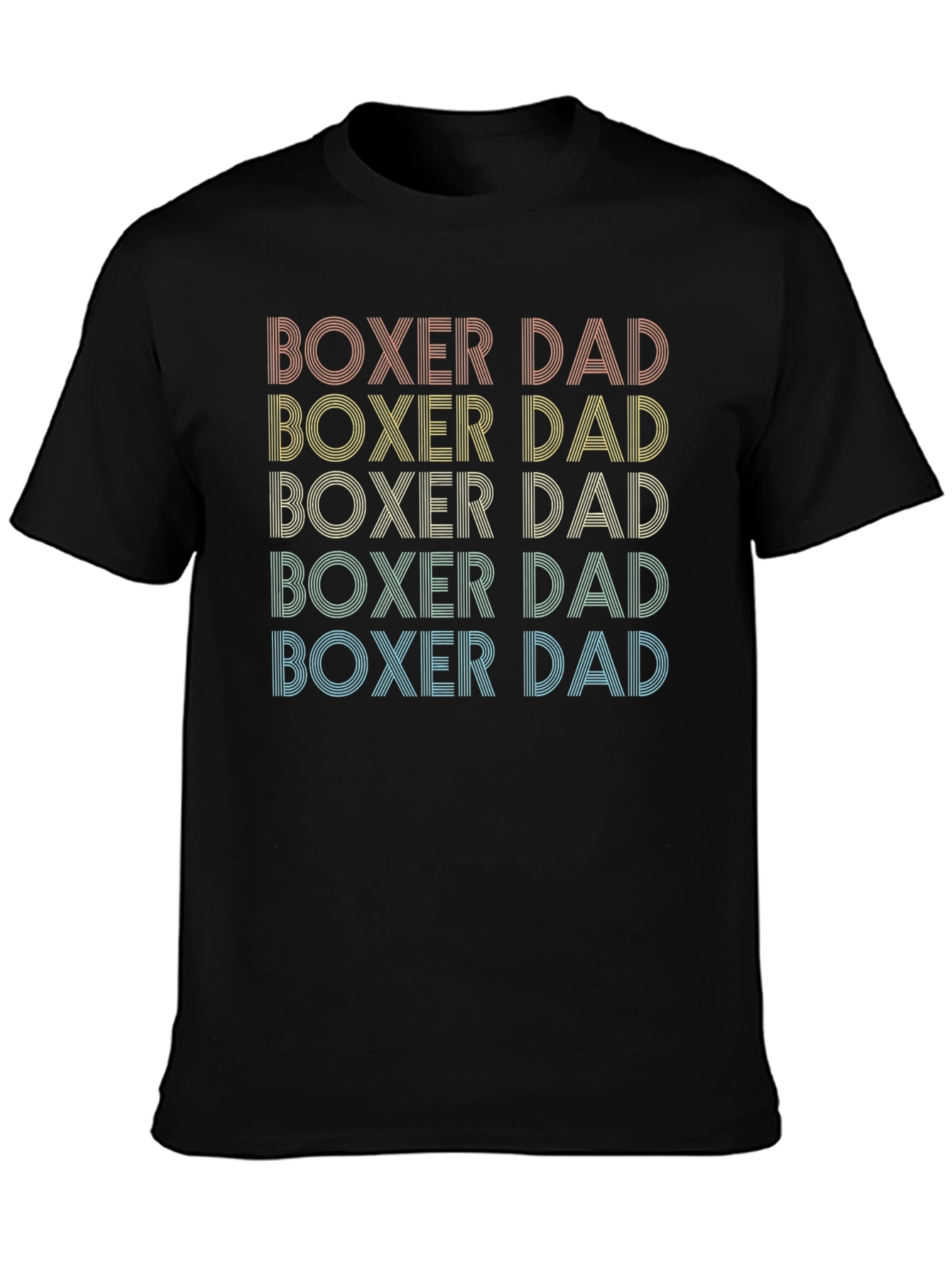 Retro Boxer Dad Graphic Tee