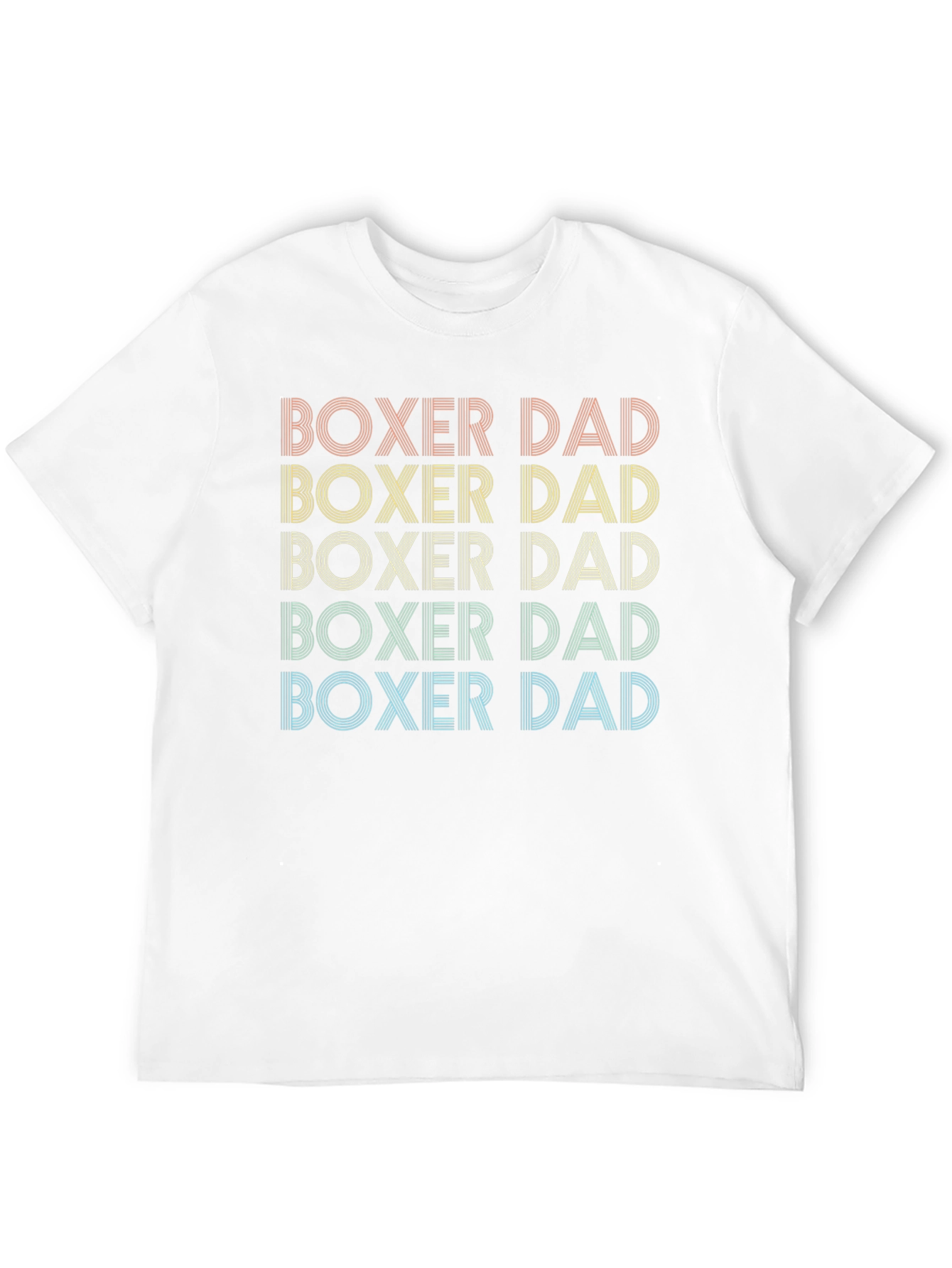 Retro Boxer Dad Graphic Tee