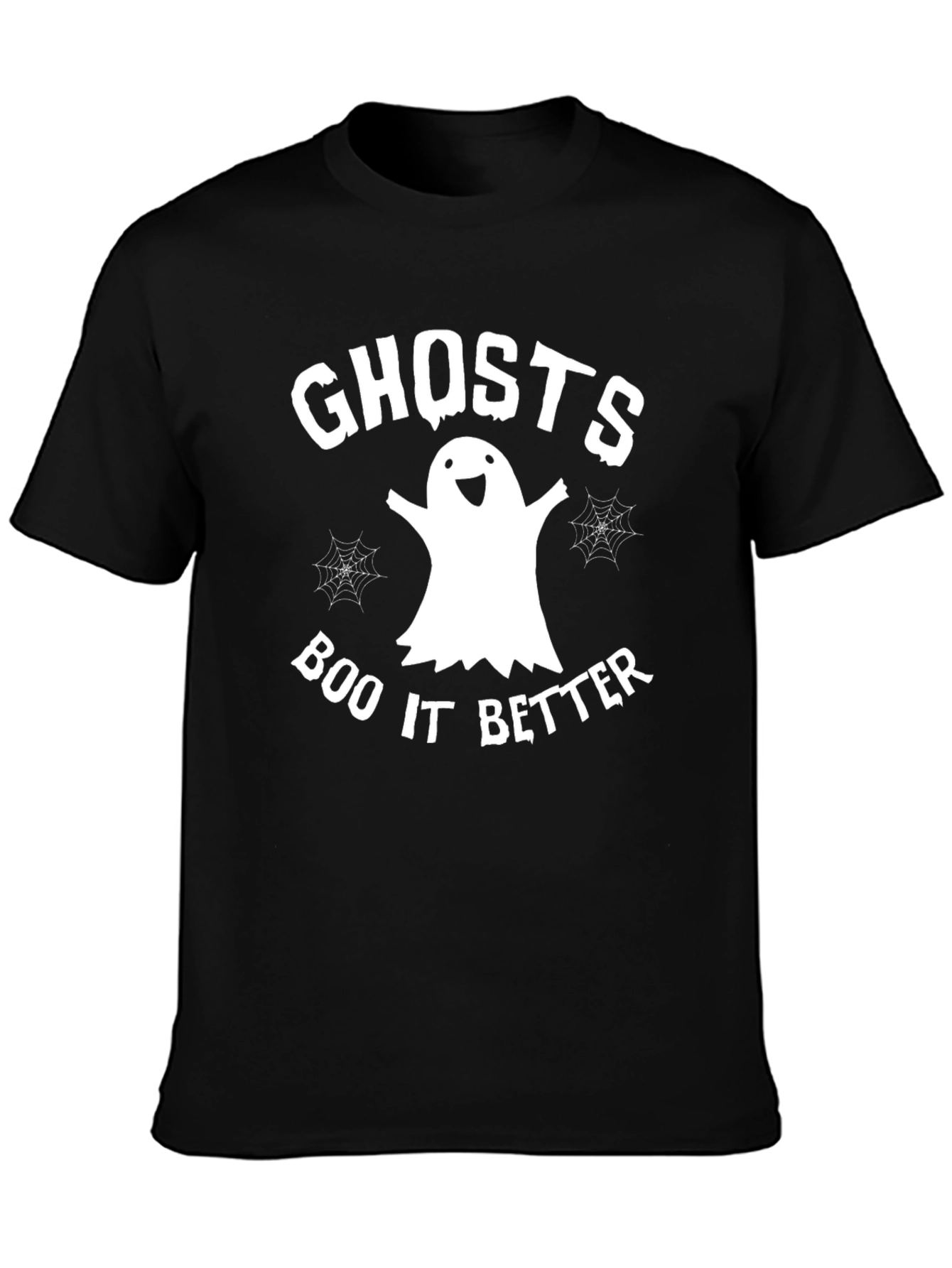 Halloween Ghost Boo It Better Graphic T-Shirt