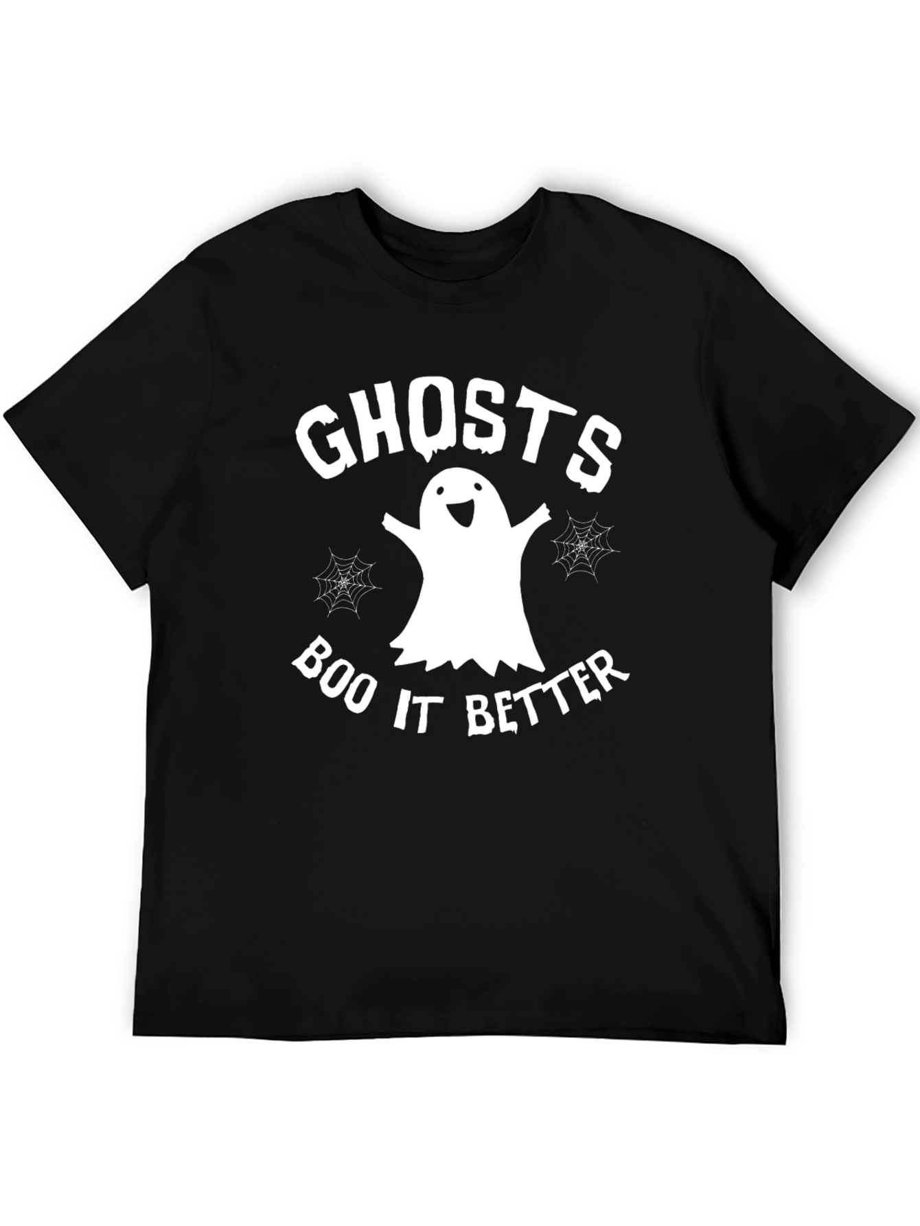 Halloween Ghost Boo It Better Graphic T-Shirt