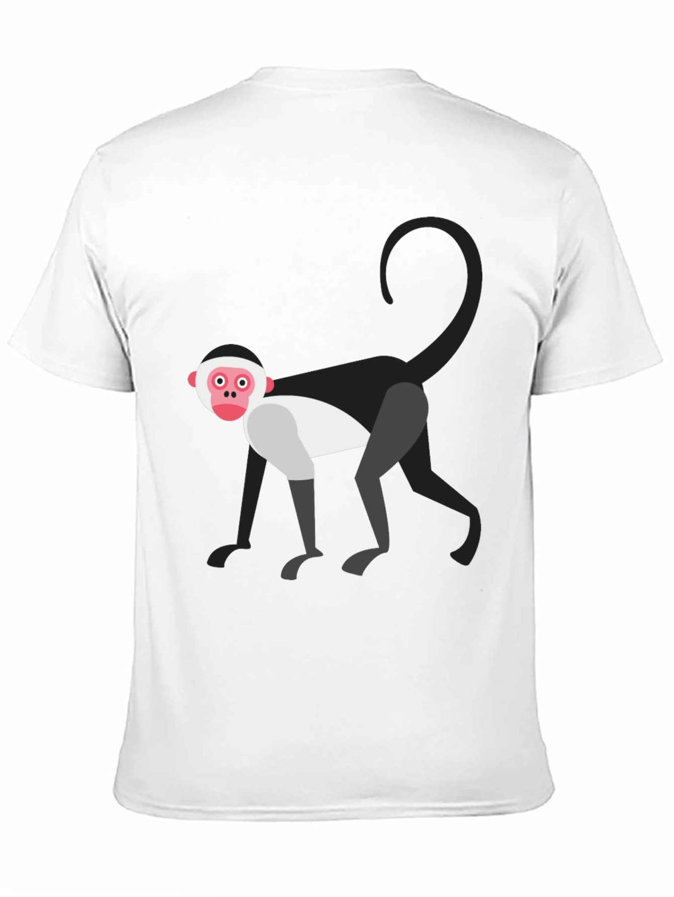 Monkey Graphic Tee - Unique Animal Design
