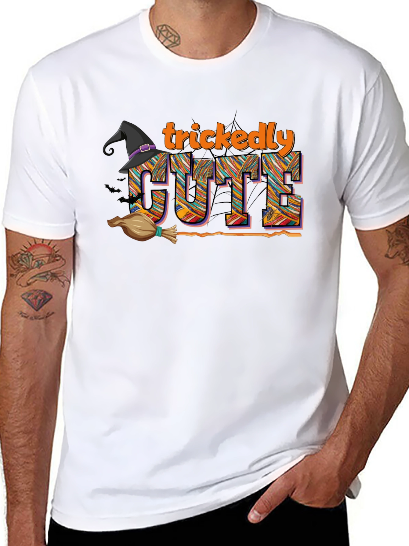 Trickedly Cute Halloween T-Shirt
