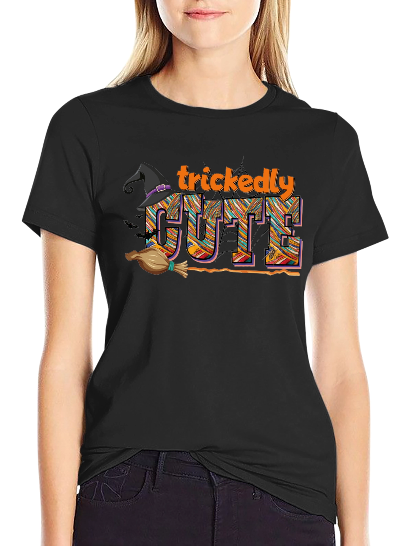 Trickedly Cute Halloween T-Shirt
