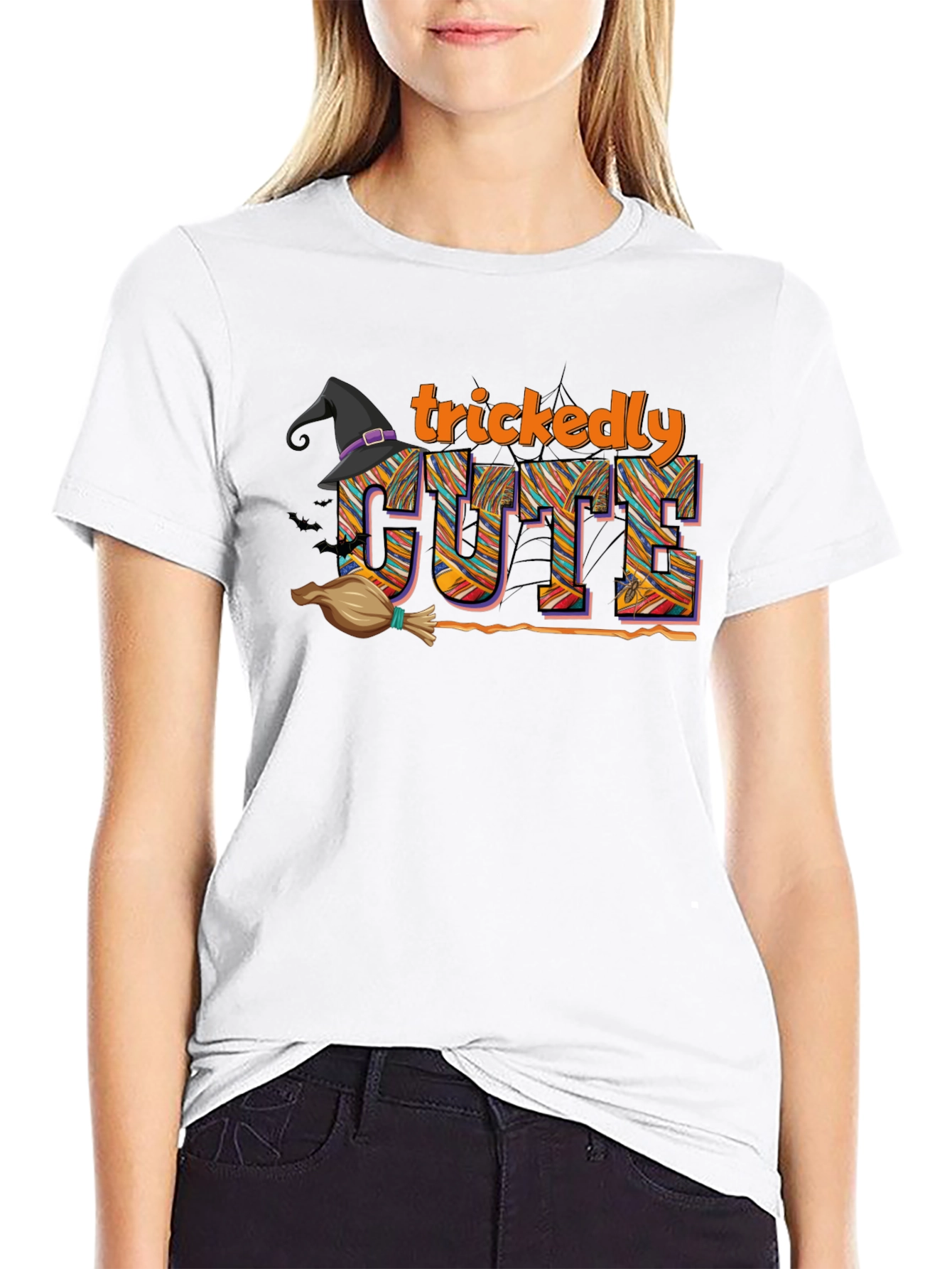 Trickedly Cute Halloween T-Shirt