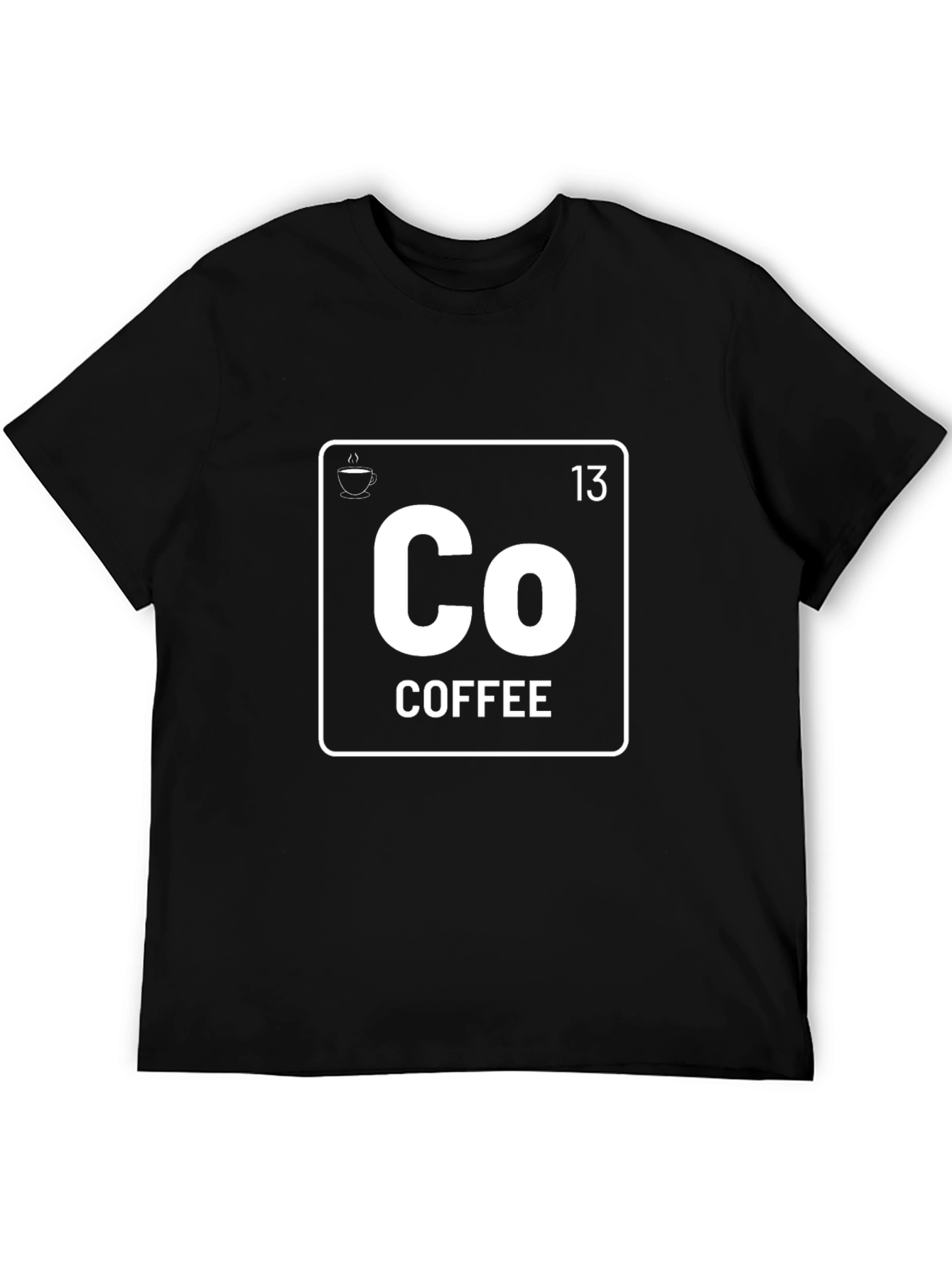 Coffee Periodic Table T-Shirt - Funny Chemistry Tee