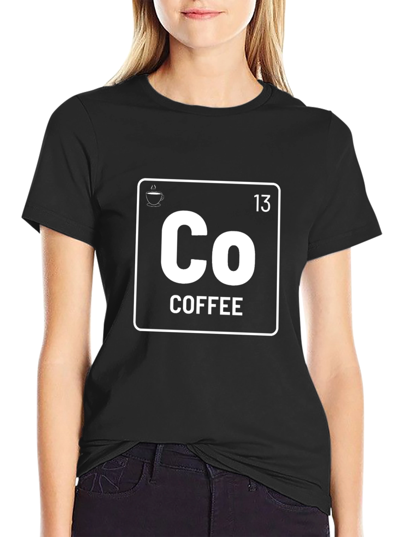 Coffee Periodic Table T-Shirt - Funny Chemistry Tee