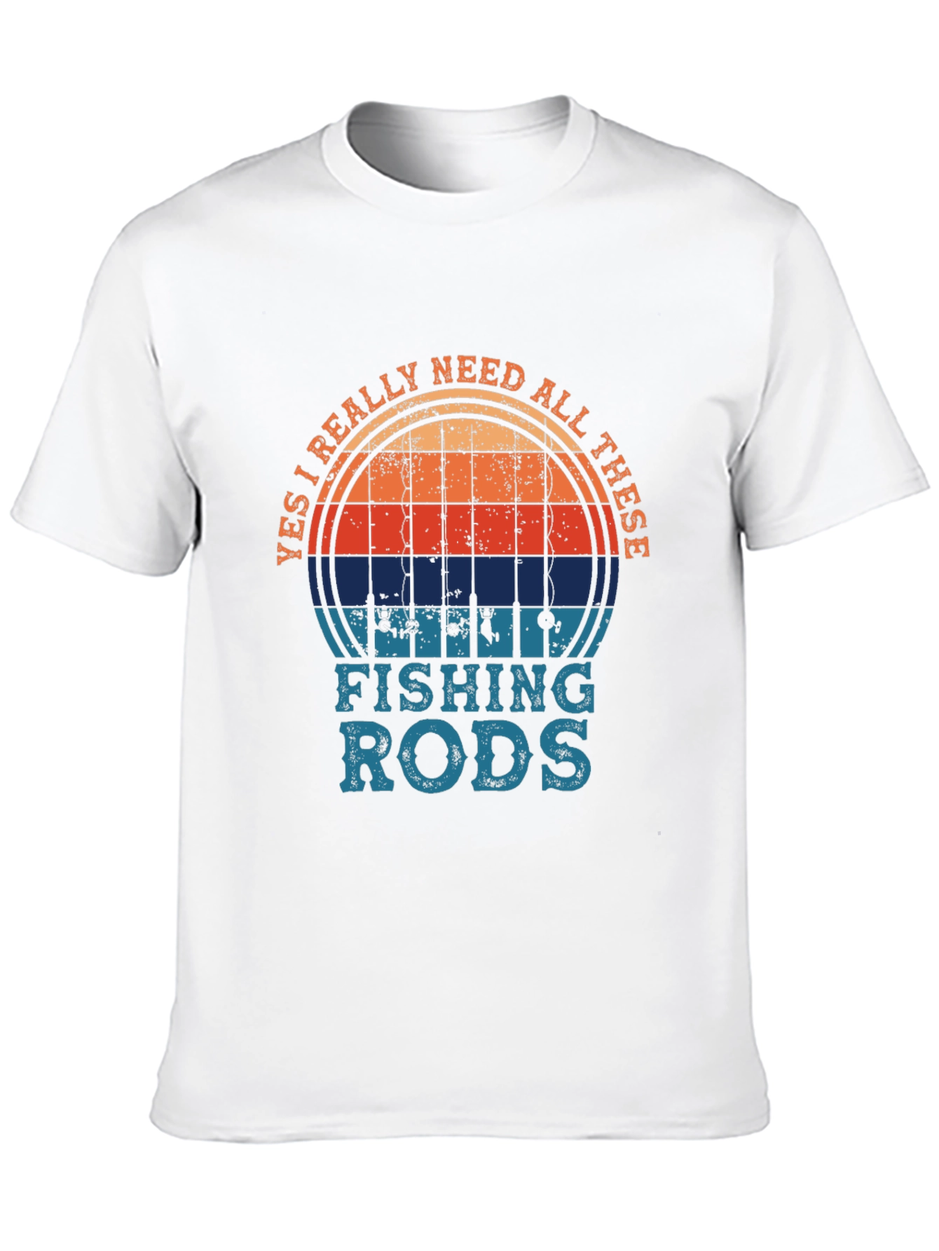 Fishing Rods T-Shirt - Fisherman Gift