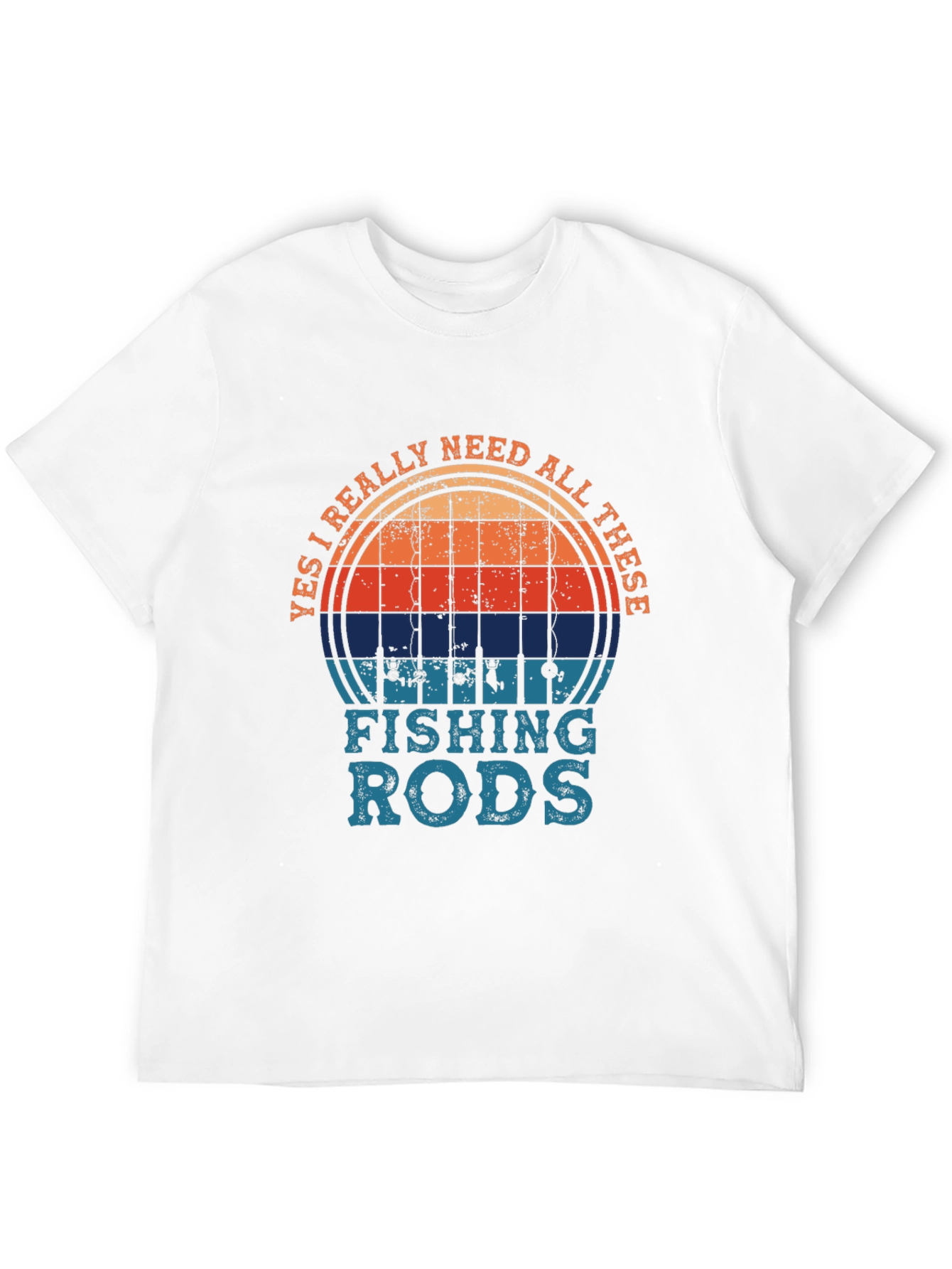 Fishing Rods T-Shirt - Fisherman Gift