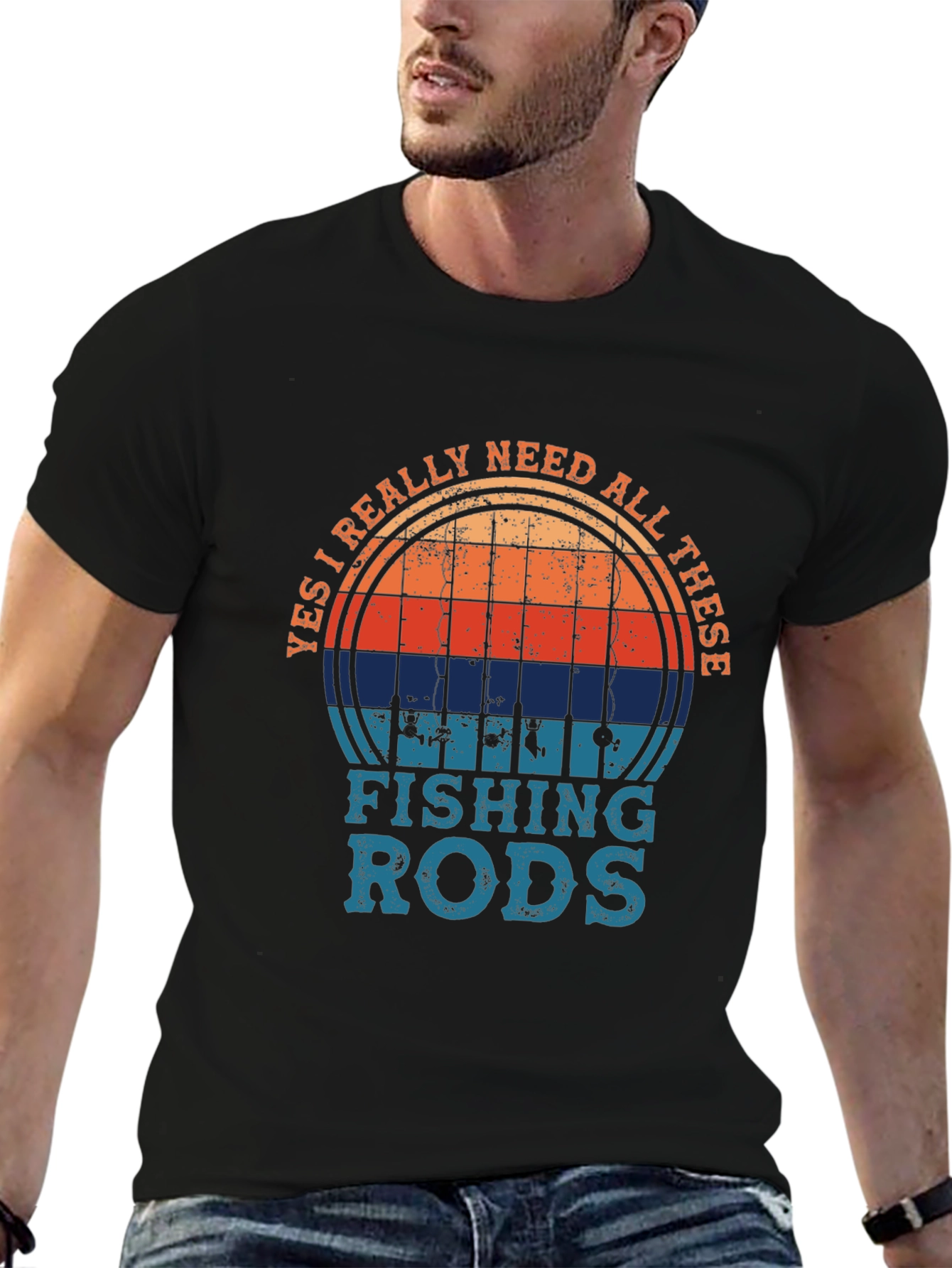 Fishing Rods T-Shirt - Fisherman Gift