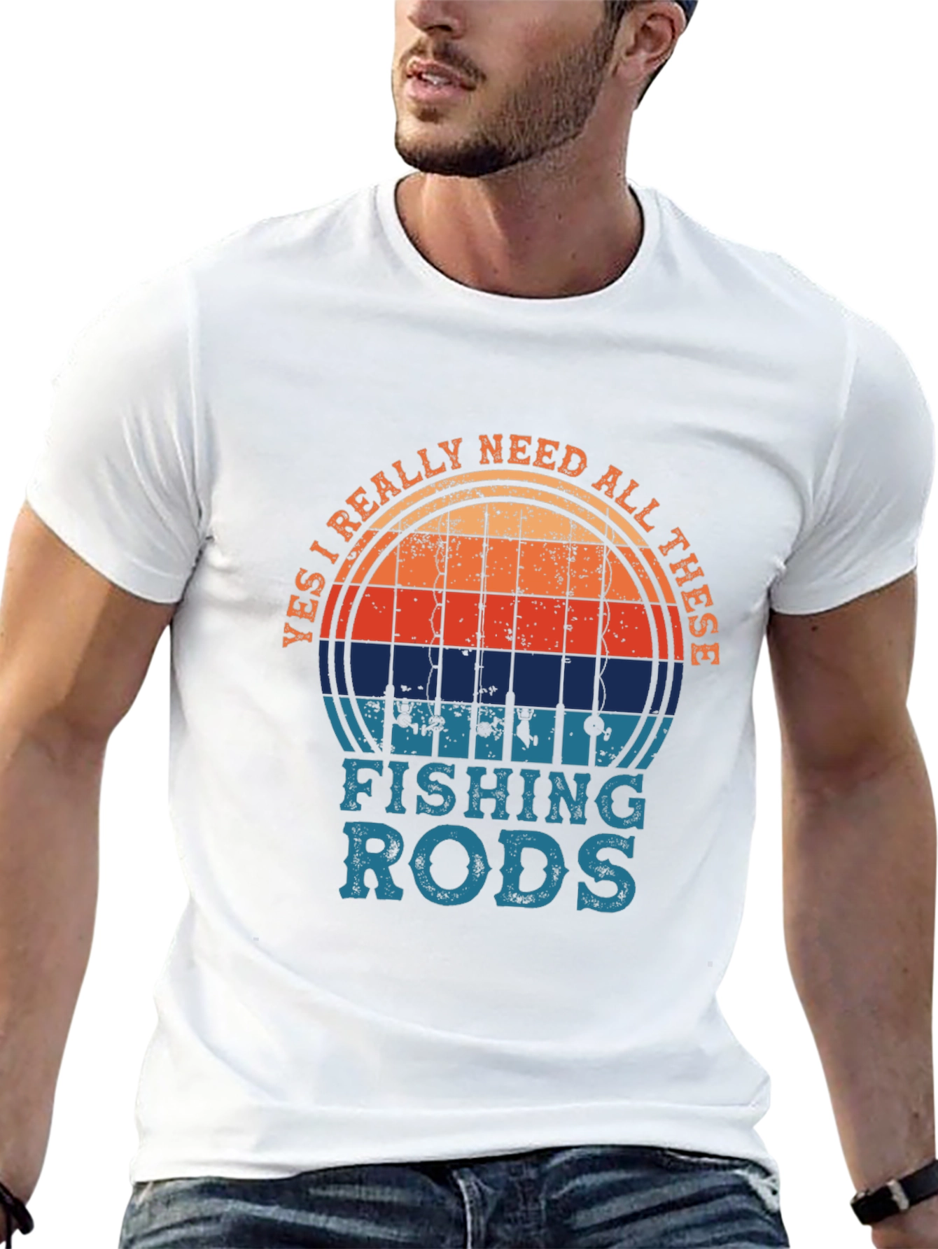 Fishing Rods T-Shirt - Fisherman Gift