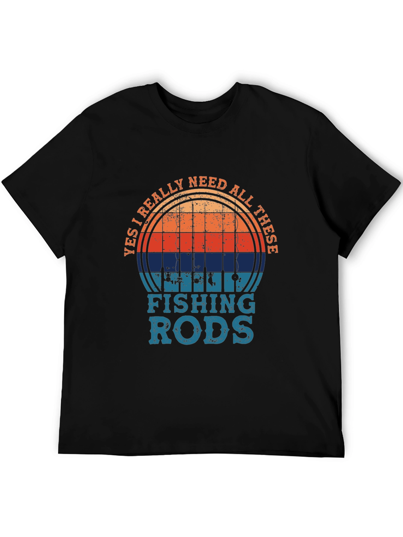 Fishing Rods T-Shirt - Fisherman Gift