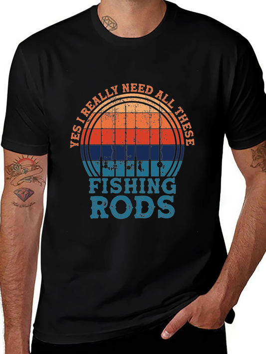 Fishing Rods T-Shirt - Fisherman Gift