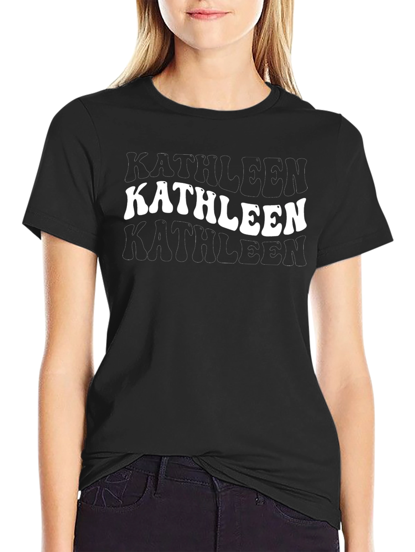Kathleen Retro Graphic Tee - Stylish Comfort